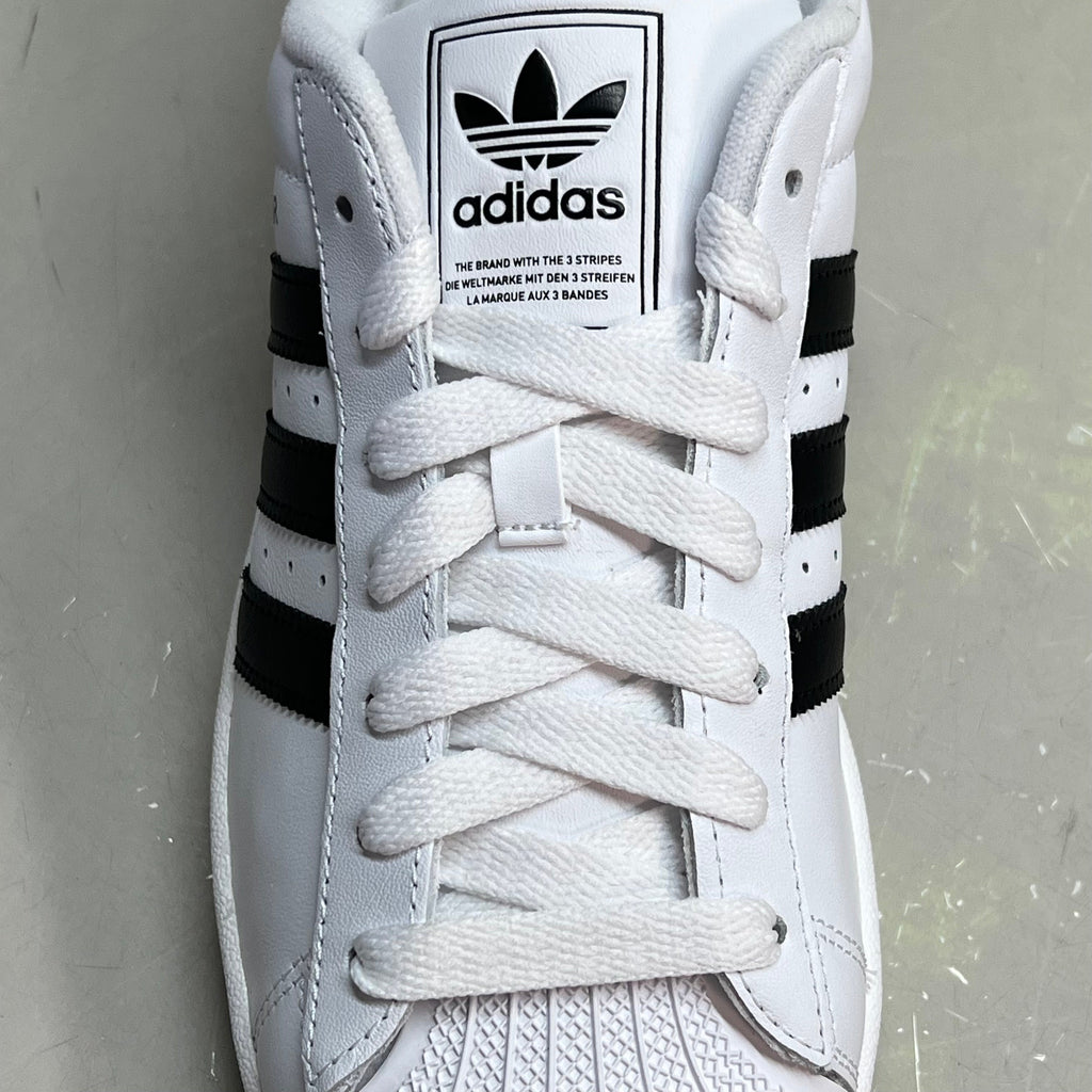 ADIDAS Superstar II Lowtop Sneakers Men's Sz 10 Women's Sz 11 White/Black IH8659