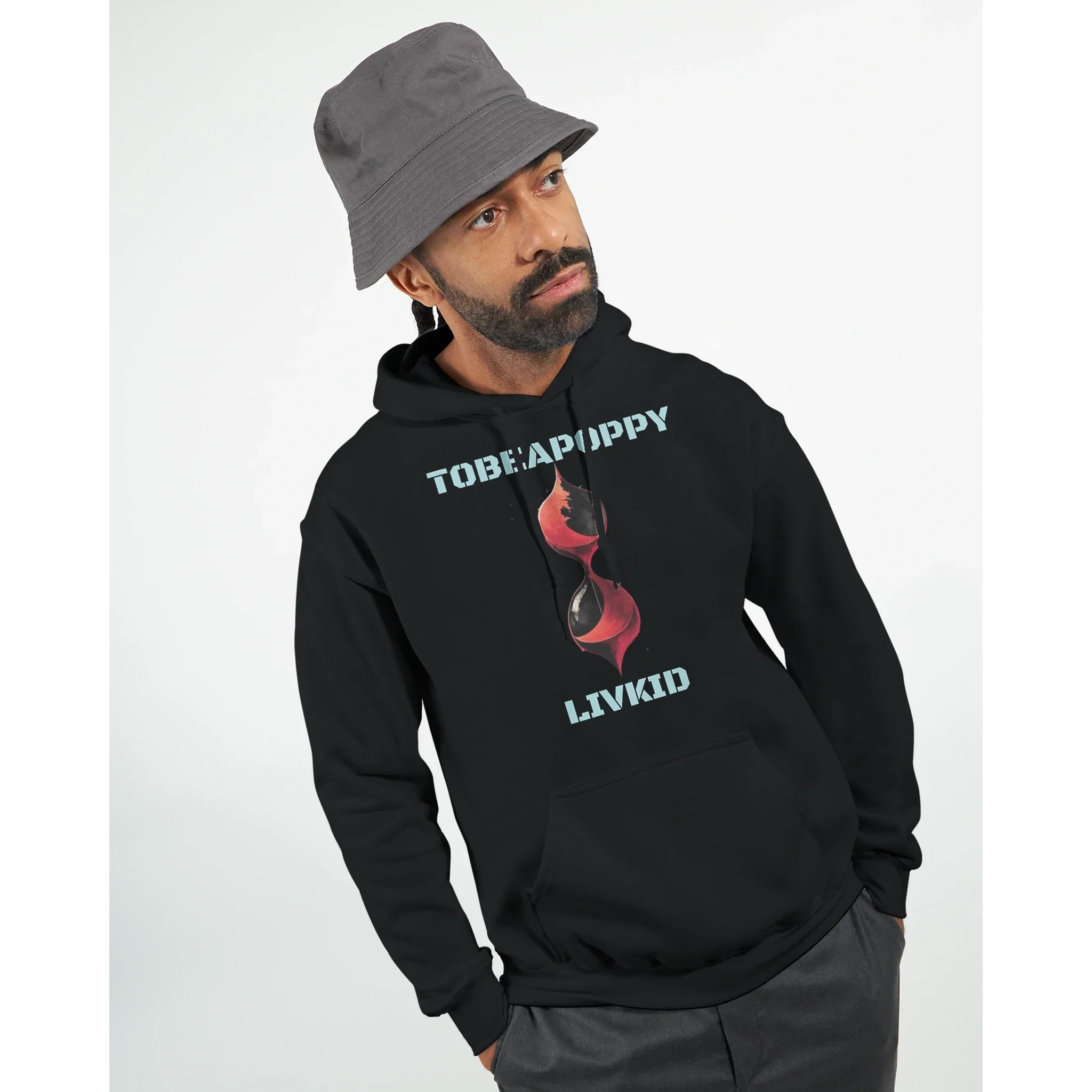 IMMXRTVLCULT LIVKID album cover “TOBEAPOPPY” hoodie
