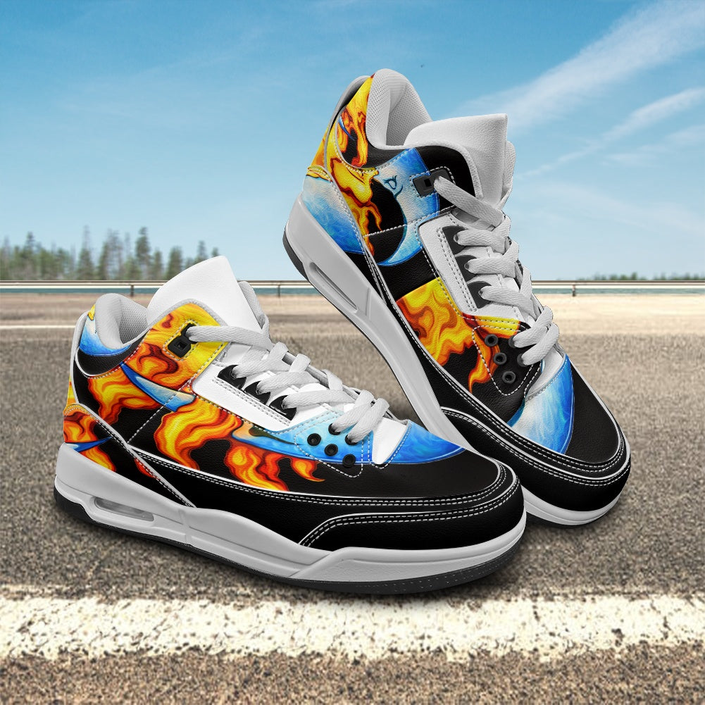 High-top air cushion shoes (AJ3 style)