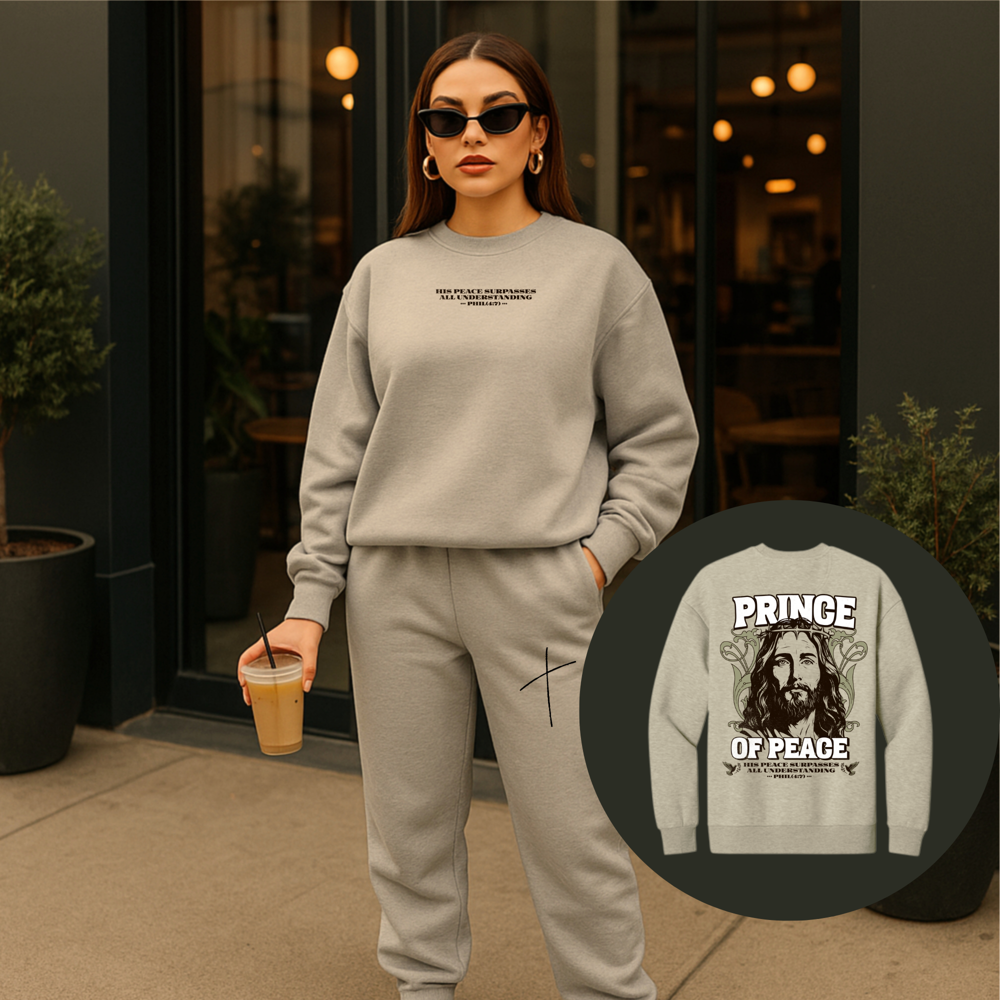 Prince of Peace FULL sweatsuit I Christian Apparel