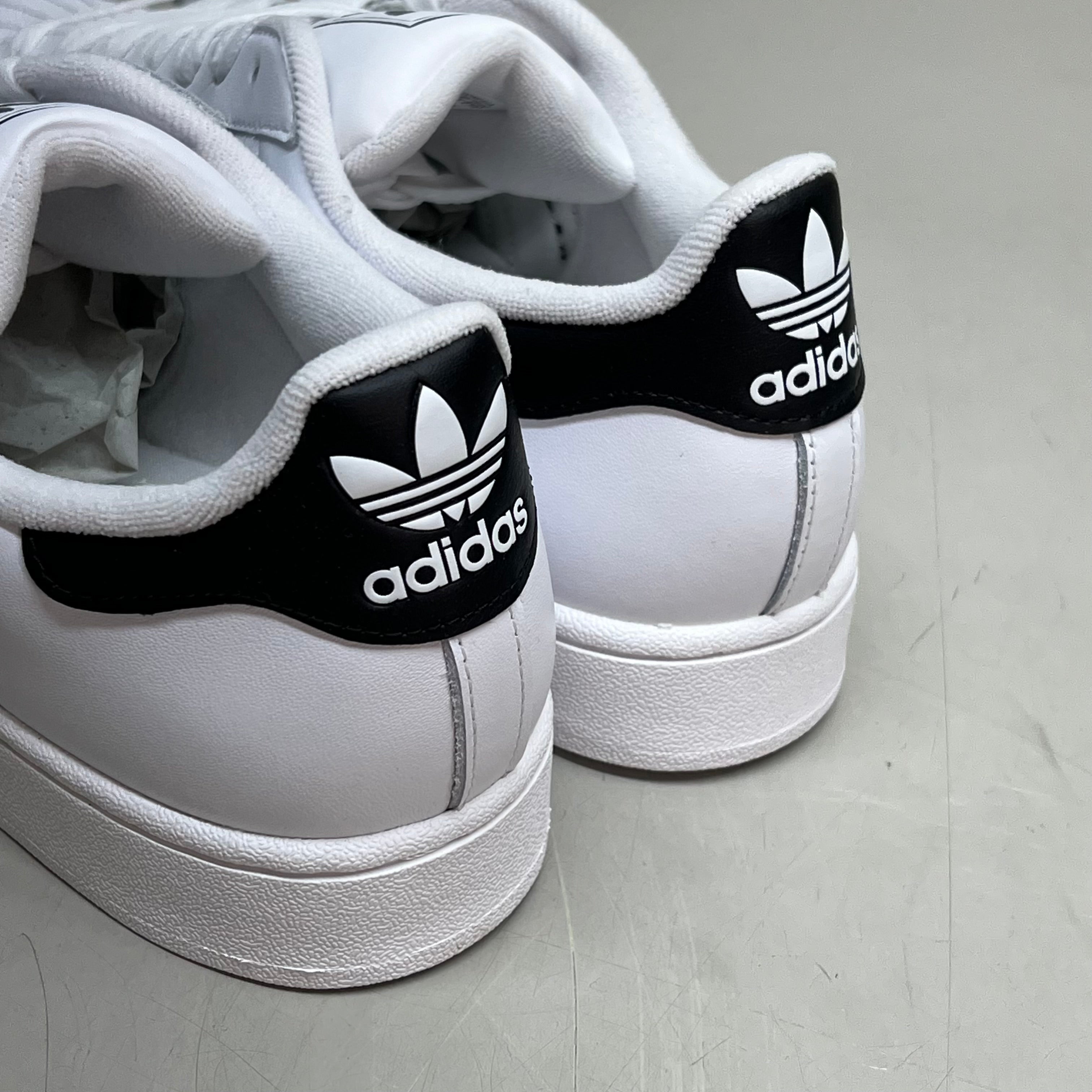 ADIDAS Superstar II Lowtop Sneakers Men's Sz 10 Women's Sz 11 White/Black IH8659