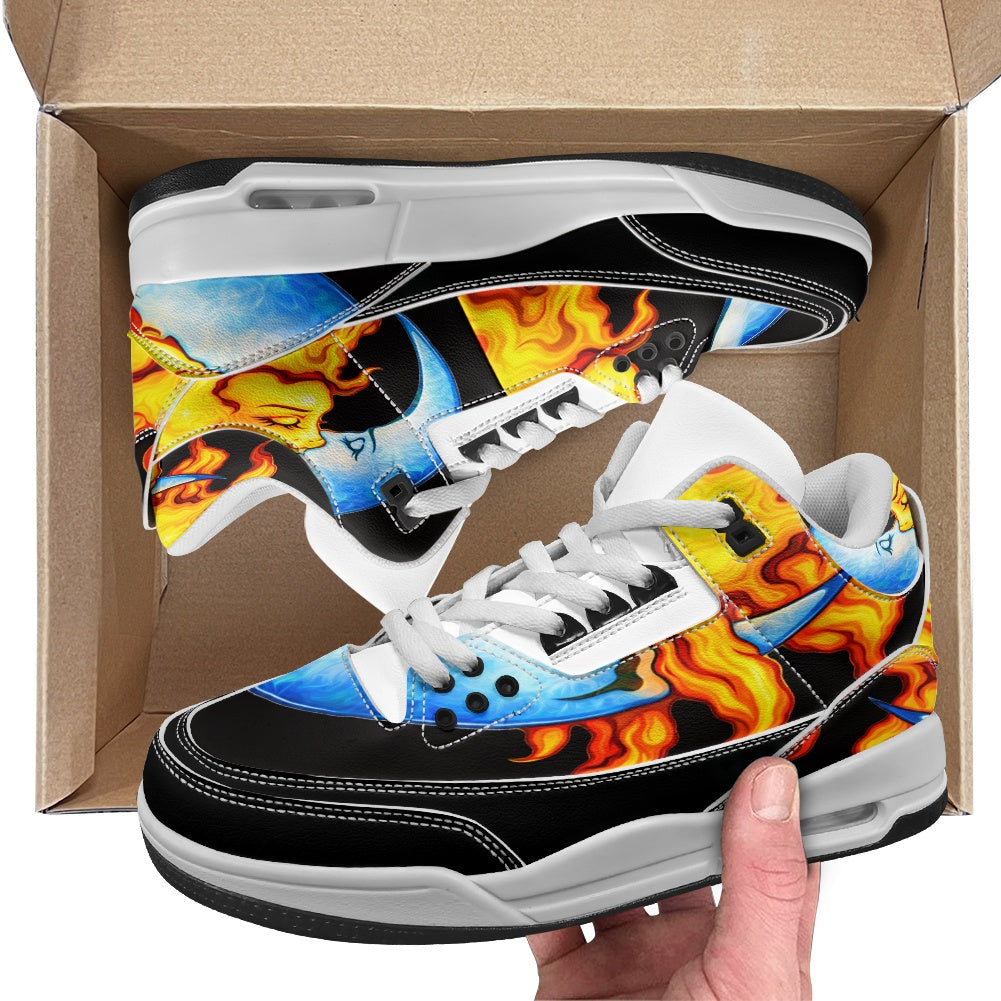 High-top air cushion shoes (AJ3 style)