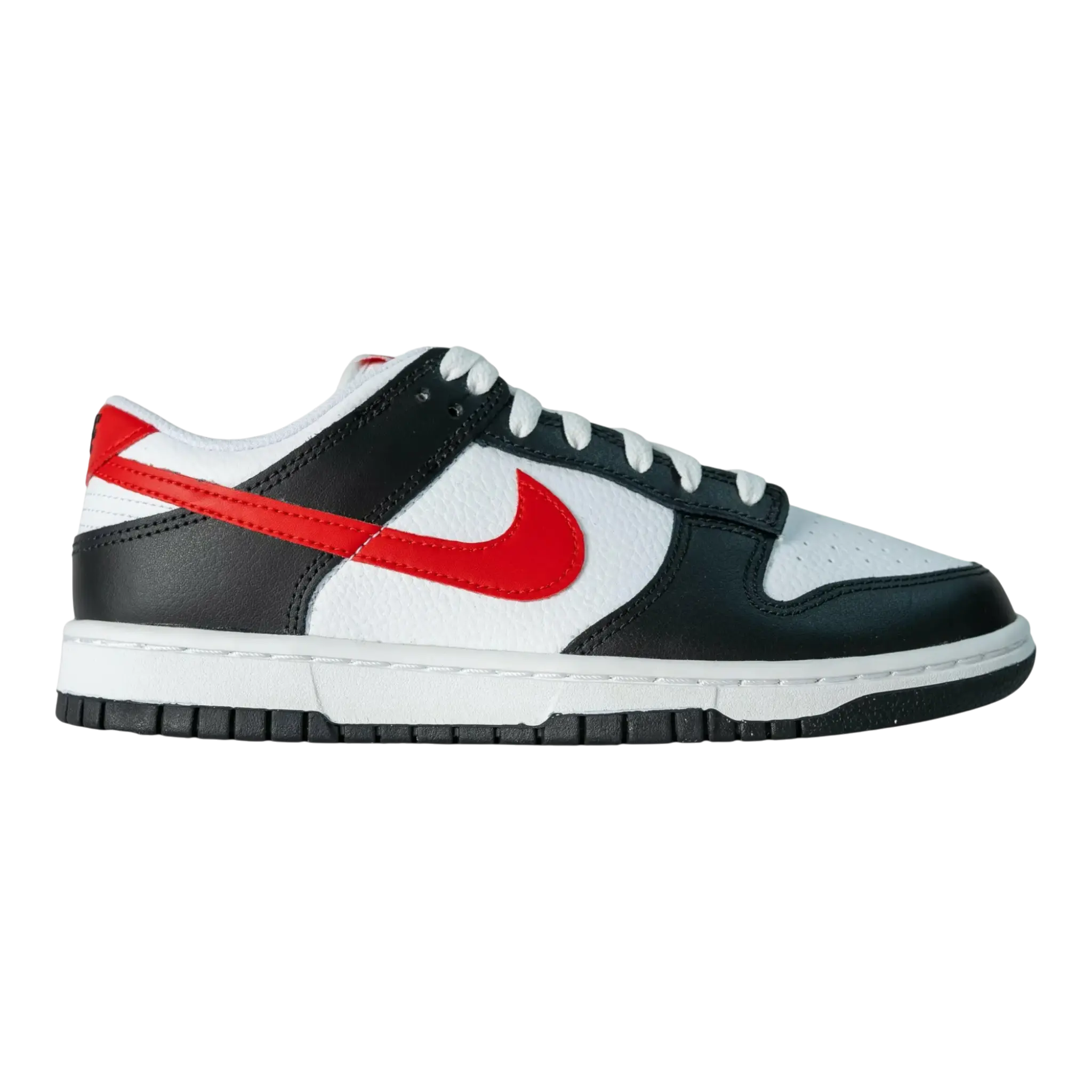 Nike Dunk Low Retro Men Sneakers Black/University Red-White