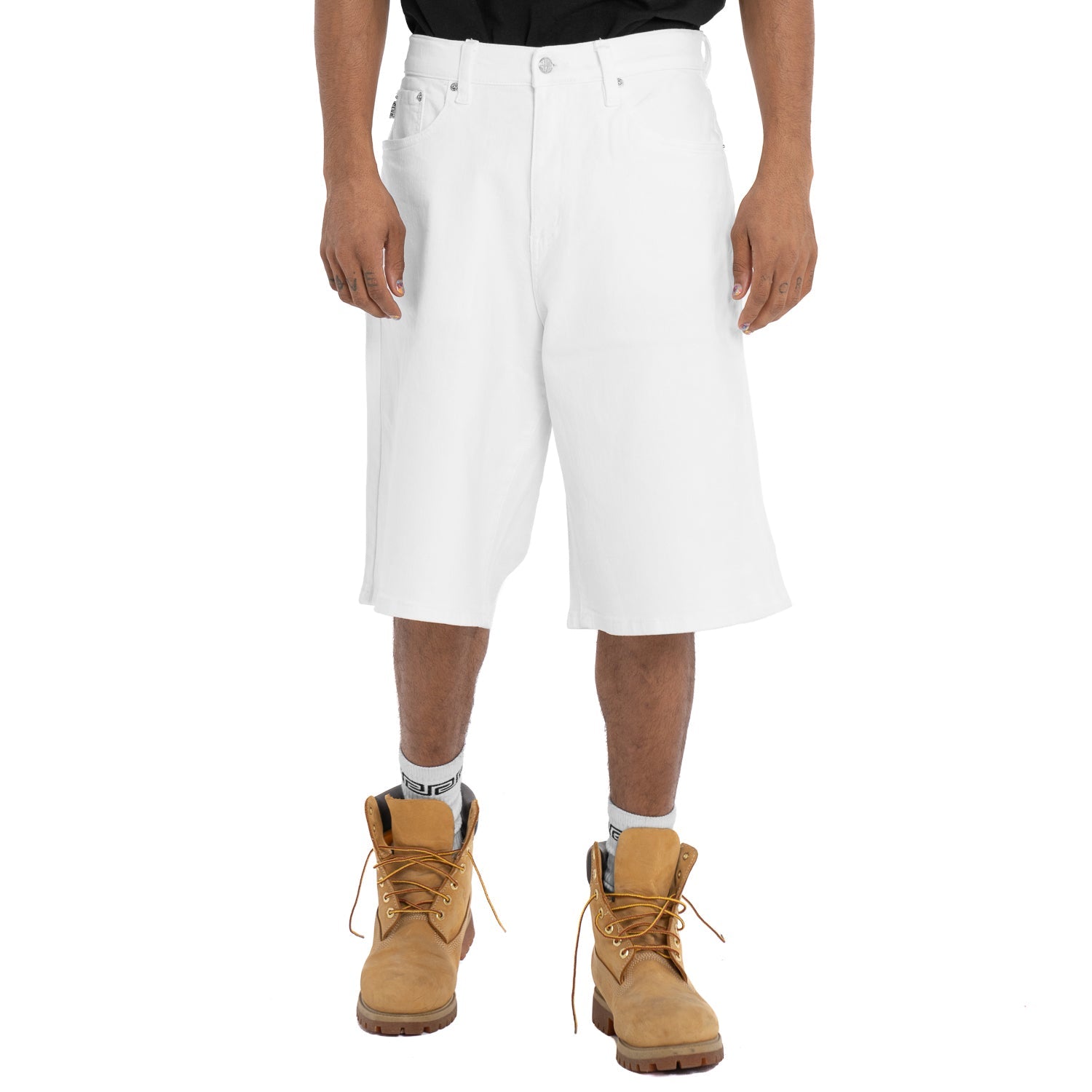 Pro Club Men's Heavyweight Baggy Fit Denim Short