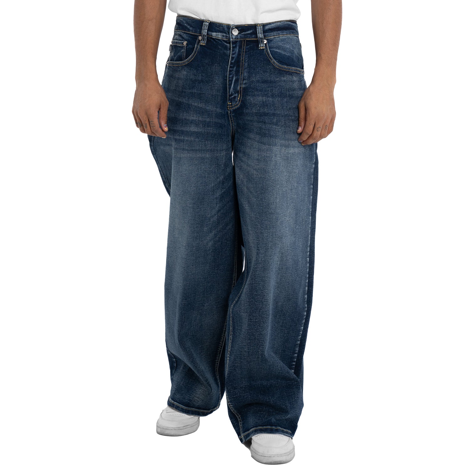 Pro Club Men's Heavyweight Baggy Fit Denim Pant