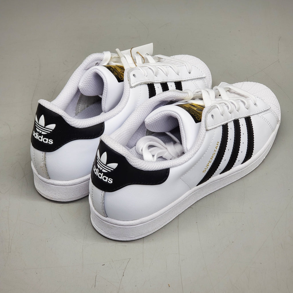 ADIDAS Superstar J Shell Toe Low Top Sneakers Youth Sz 6 White/Black FU7712 (New Other)