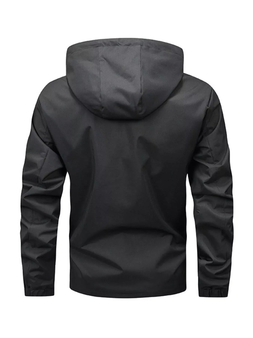 Men's Lightweight Hooded Windbreaker Jacket