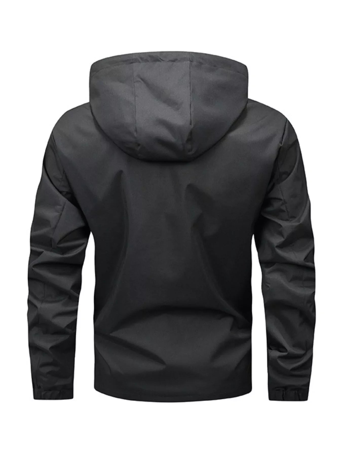 Men's Lightweight Hooded Windbreaker Jacket