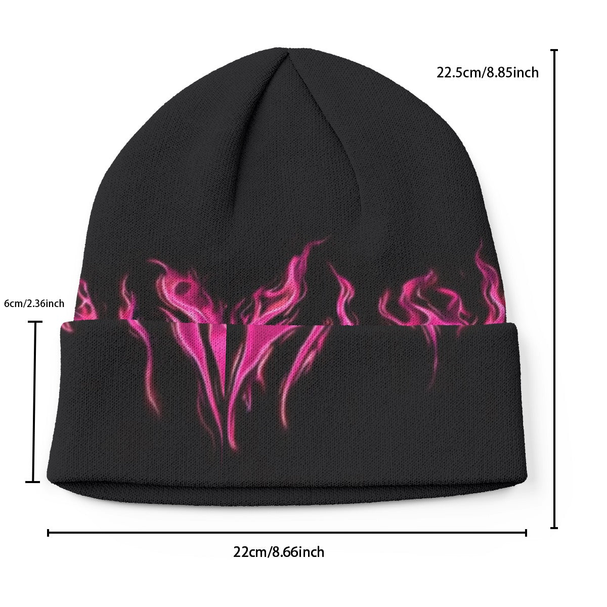 All-Over Print Knitted Hat