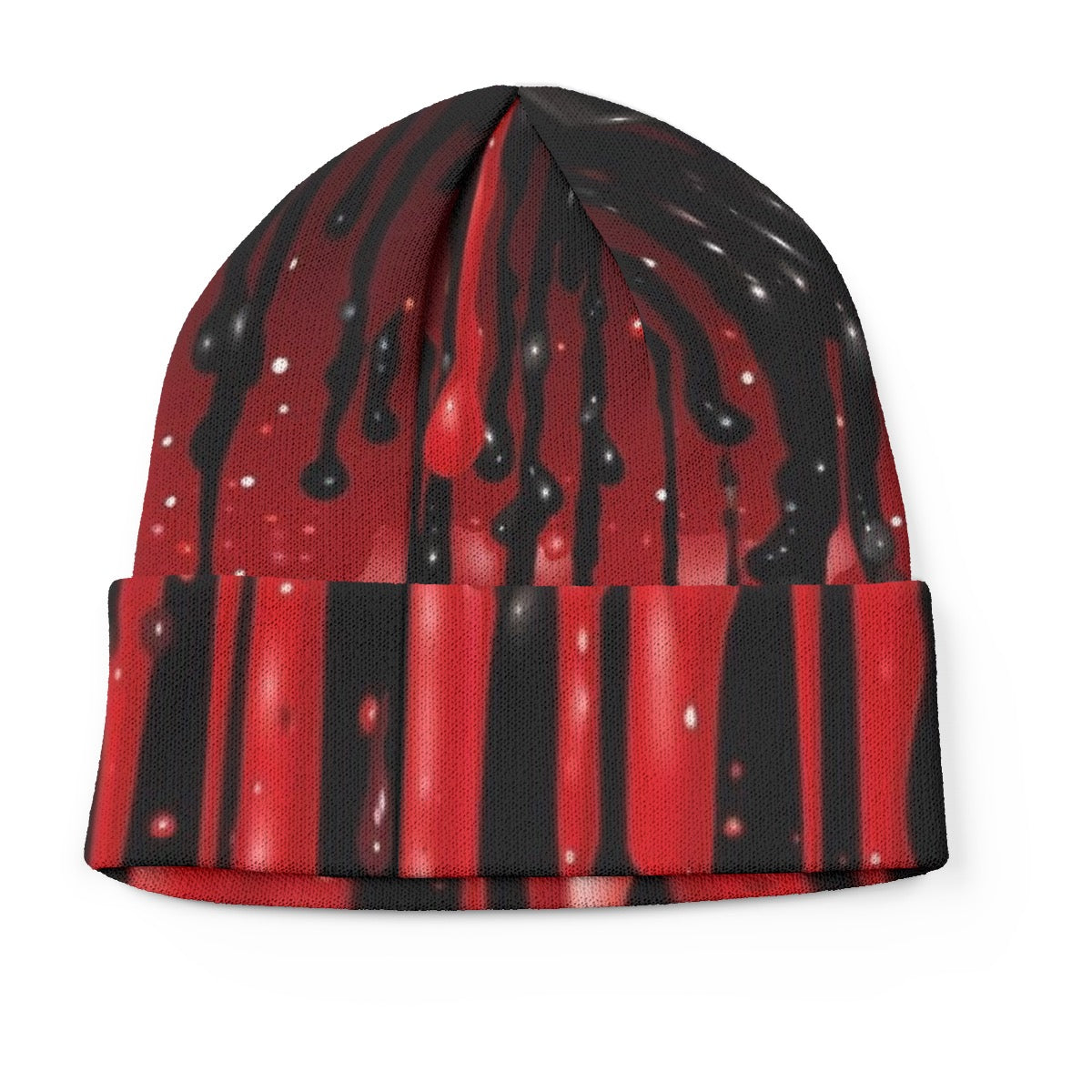 All-Over Print Knitted Hat