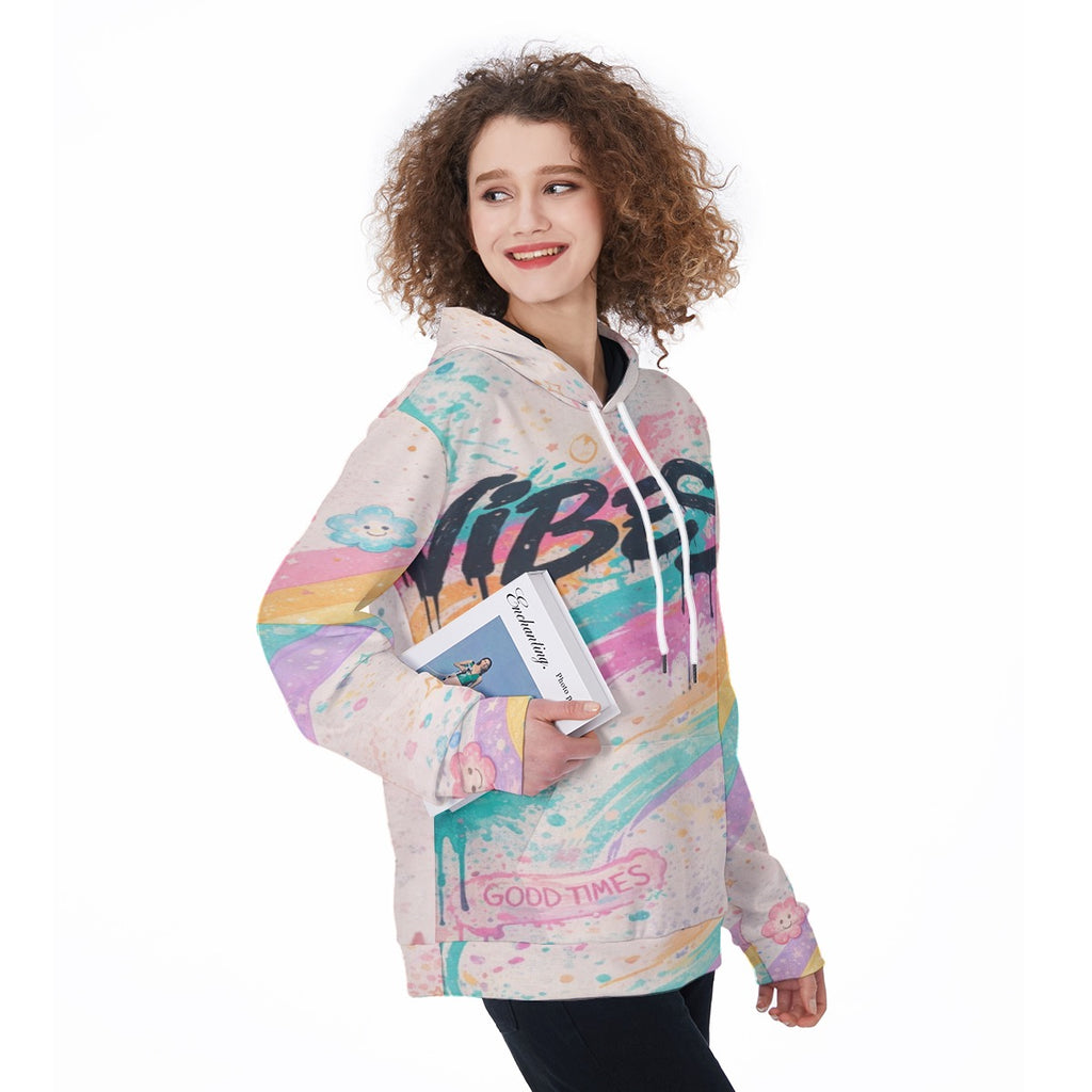 All-Over Print Women's Pullover Hoodie