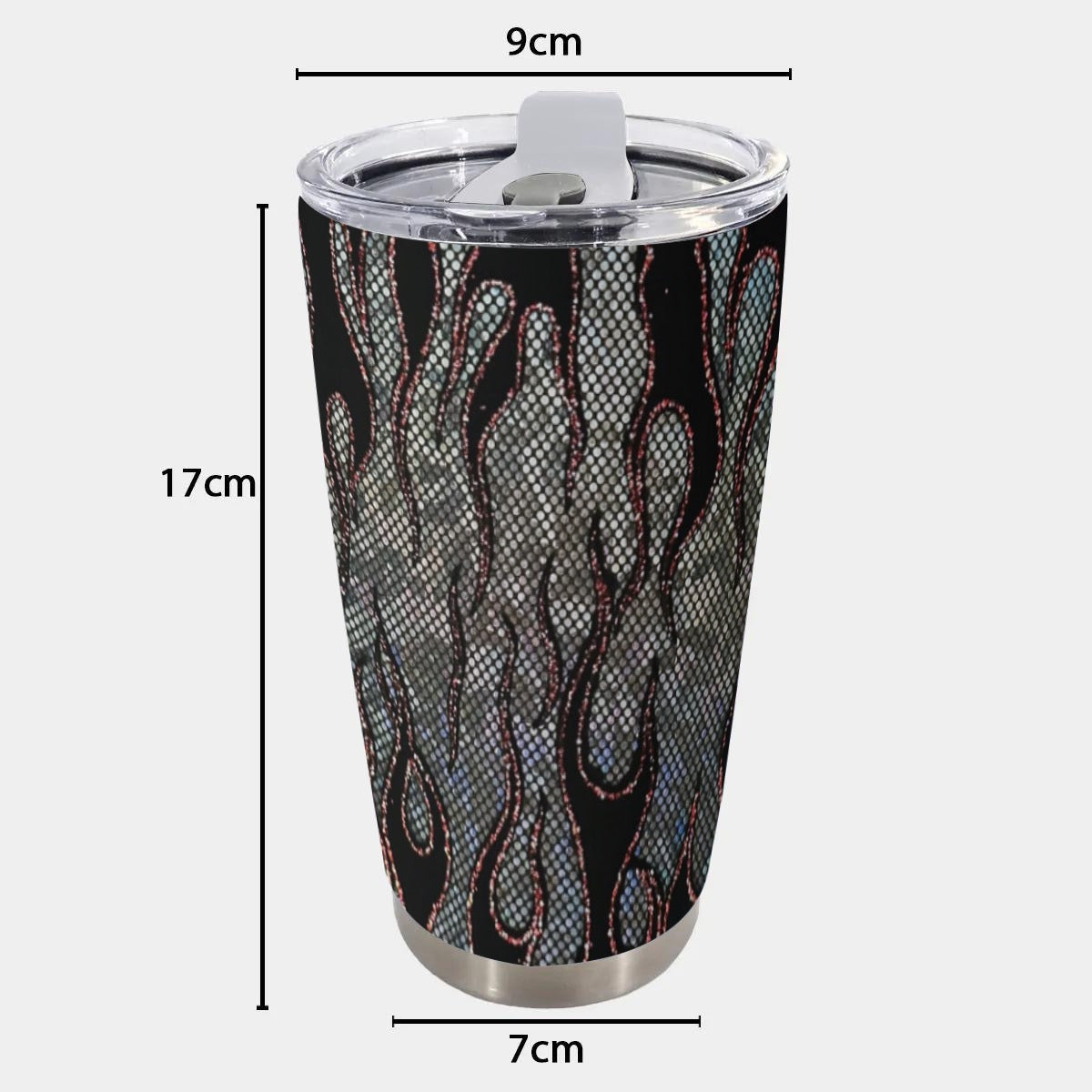 Custom 20OZ Tumbler With Sliding Lid Printed in USA