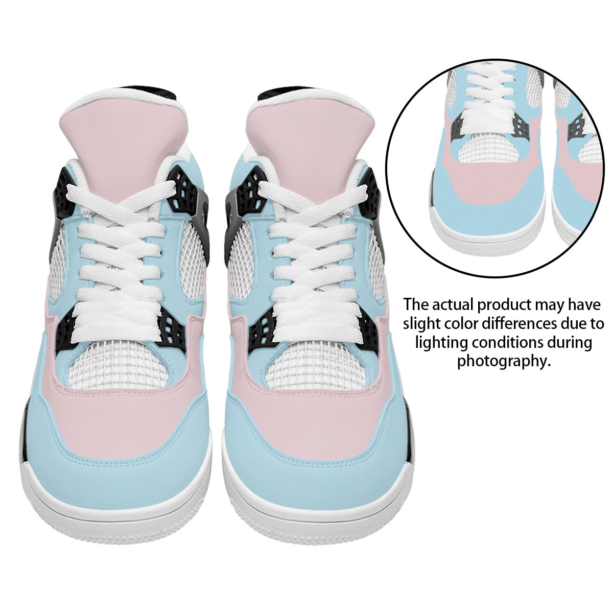 All-Over Print Men's Air Cushion Basketball Shoes