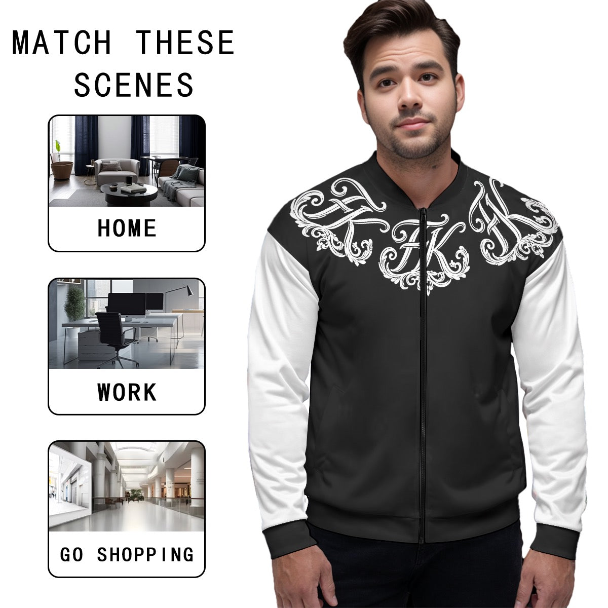 All-Over Print Unisex Bomber Jacket