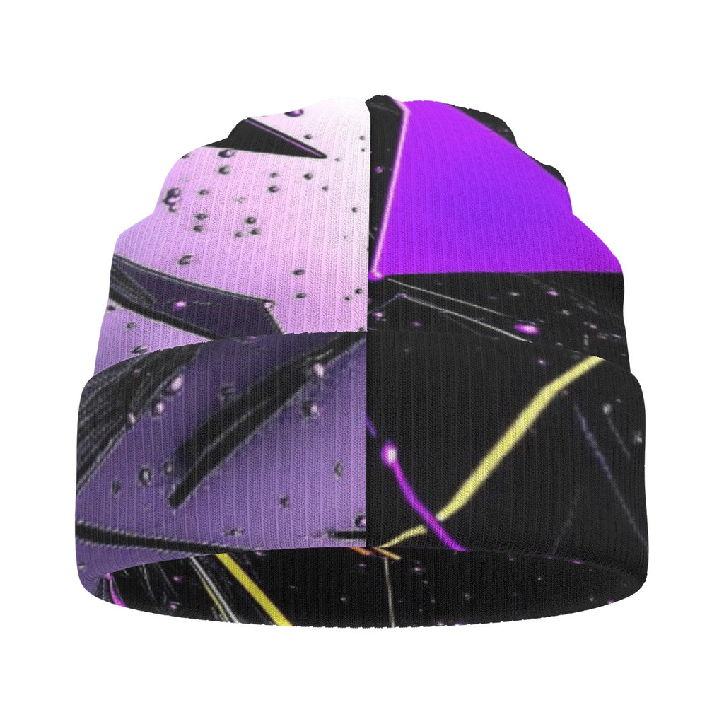 All-Over Print Knitted Hat