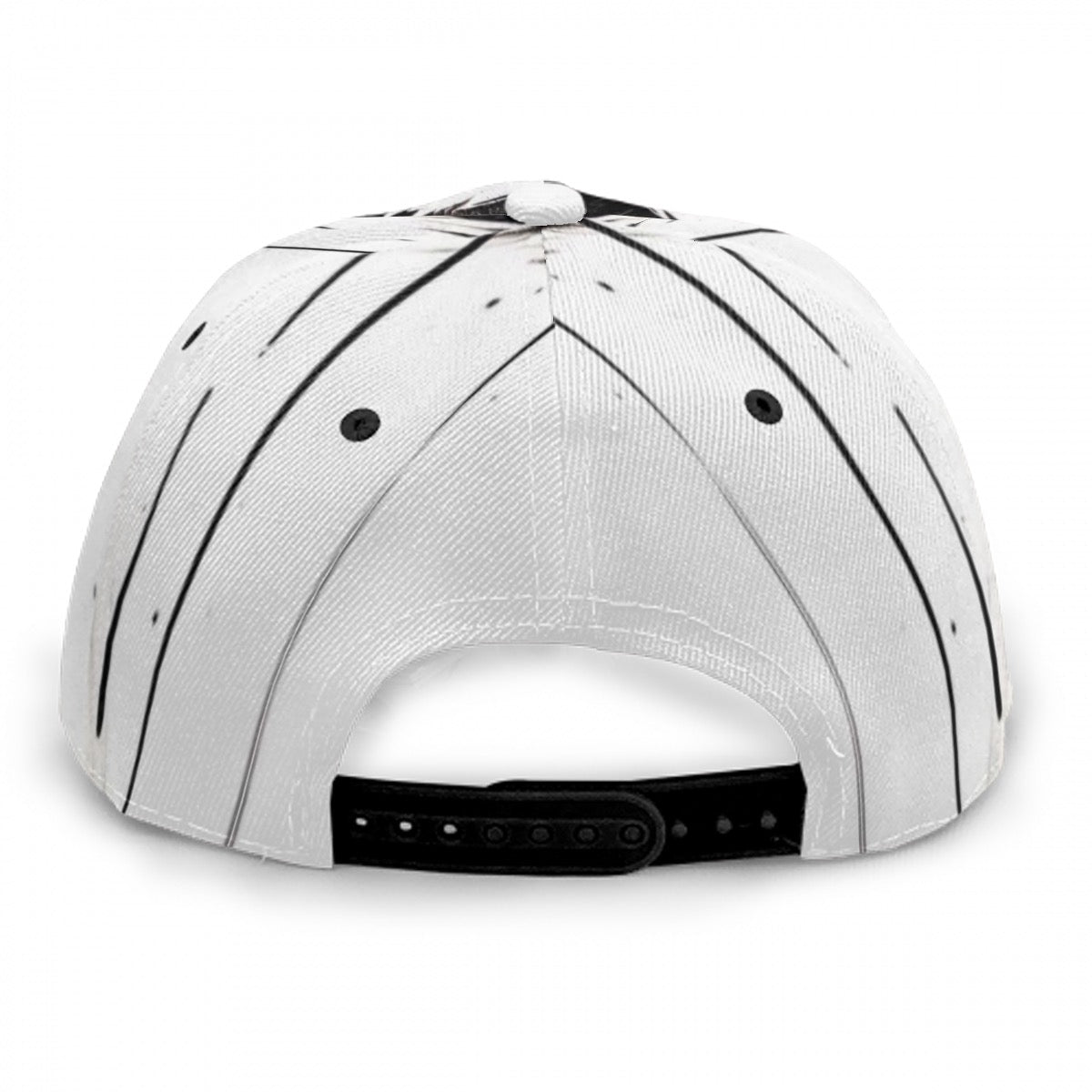 Baseball Cap With Flat Brim