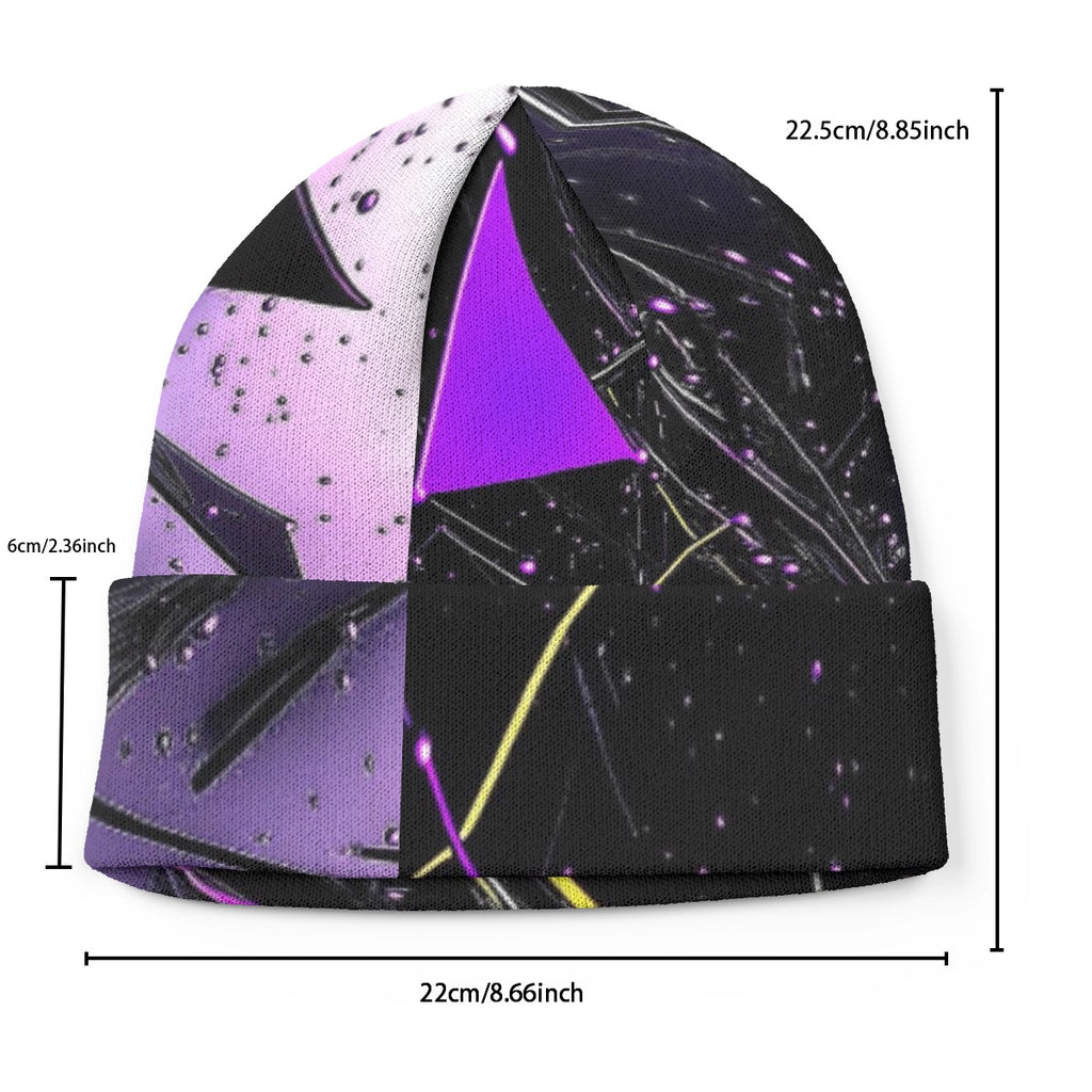 All-Over Print Knitted Hat