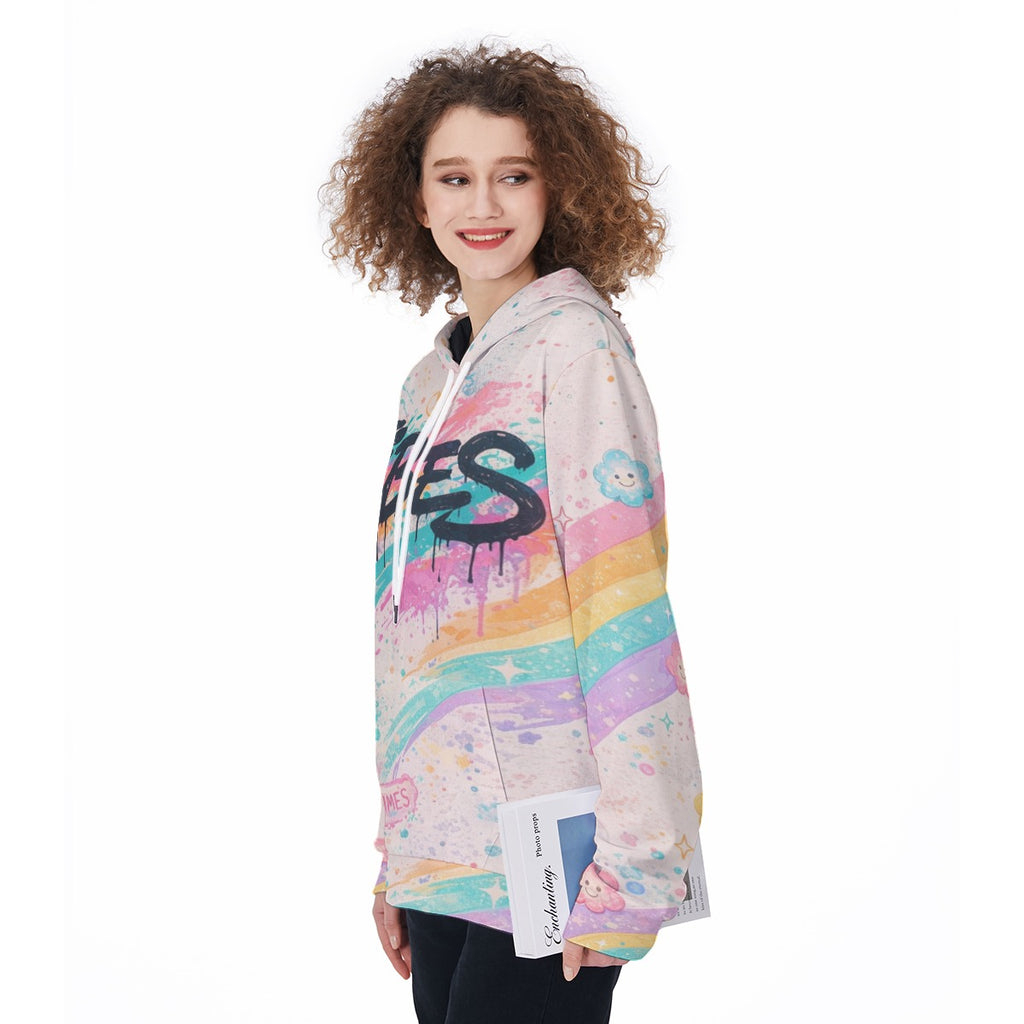 All-Over Print Women's Pullover Hoodie