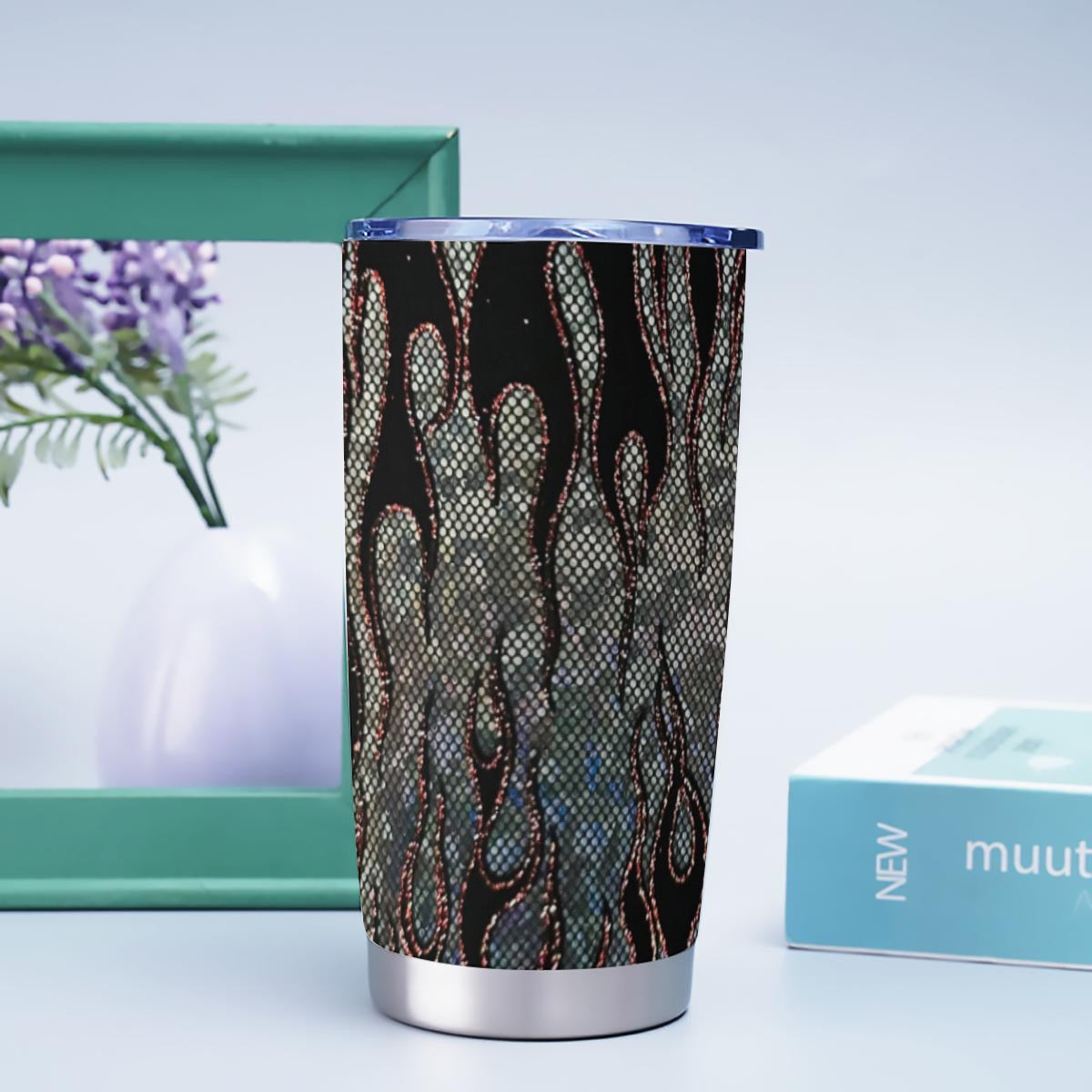 Custom 20OZ Tumbler With Sliding Lid Printed in USA