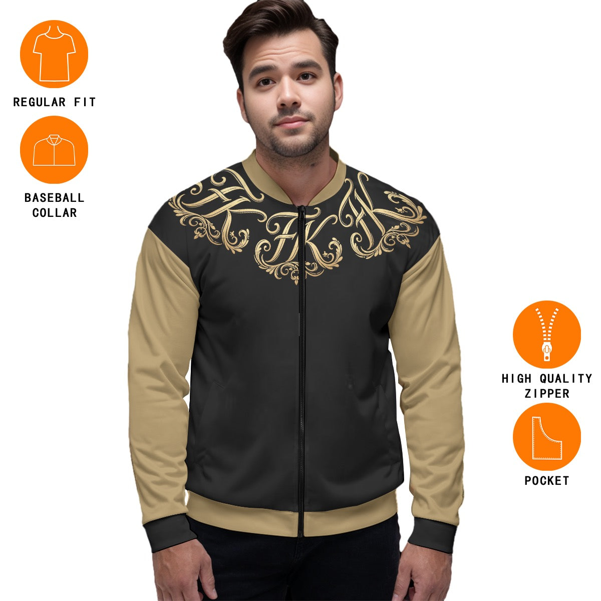 All-Over Print Unisex Bomber Jacket