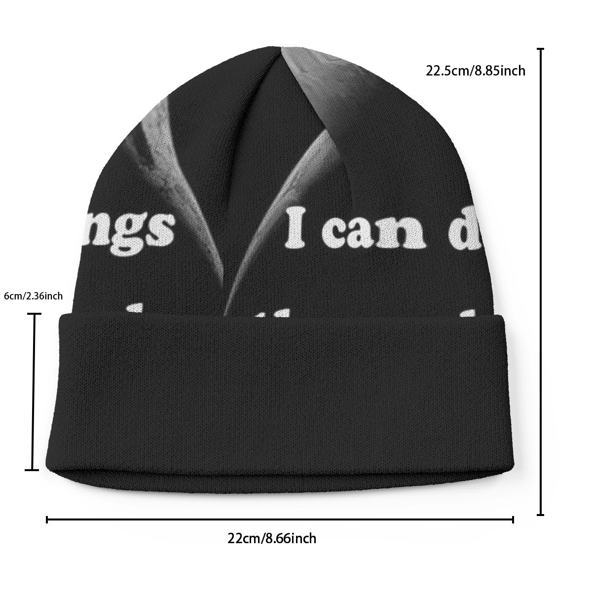 All-Over Print Knitted Hat