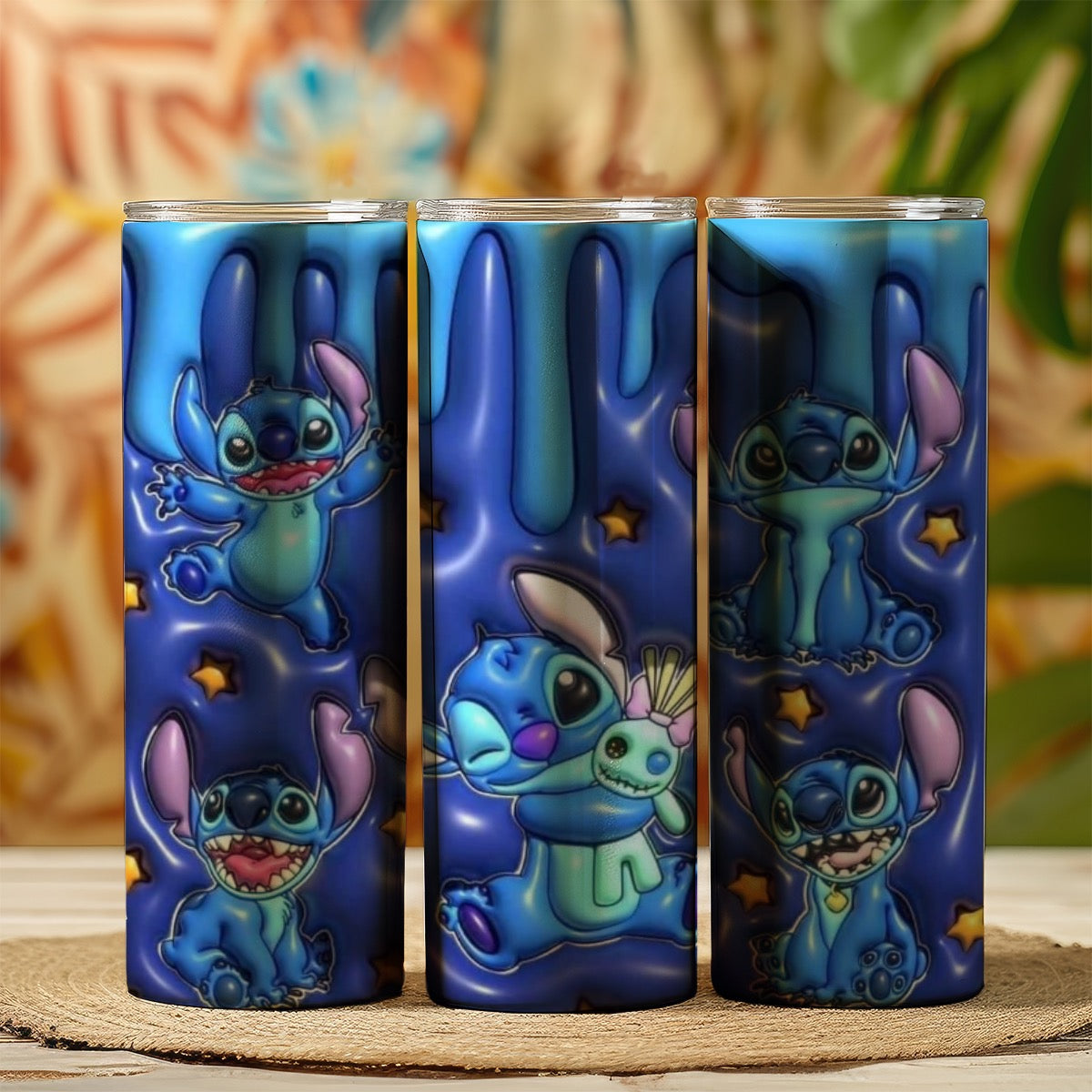 Custom 20OZ Straight Cup With Sliding Lid Printed in USA