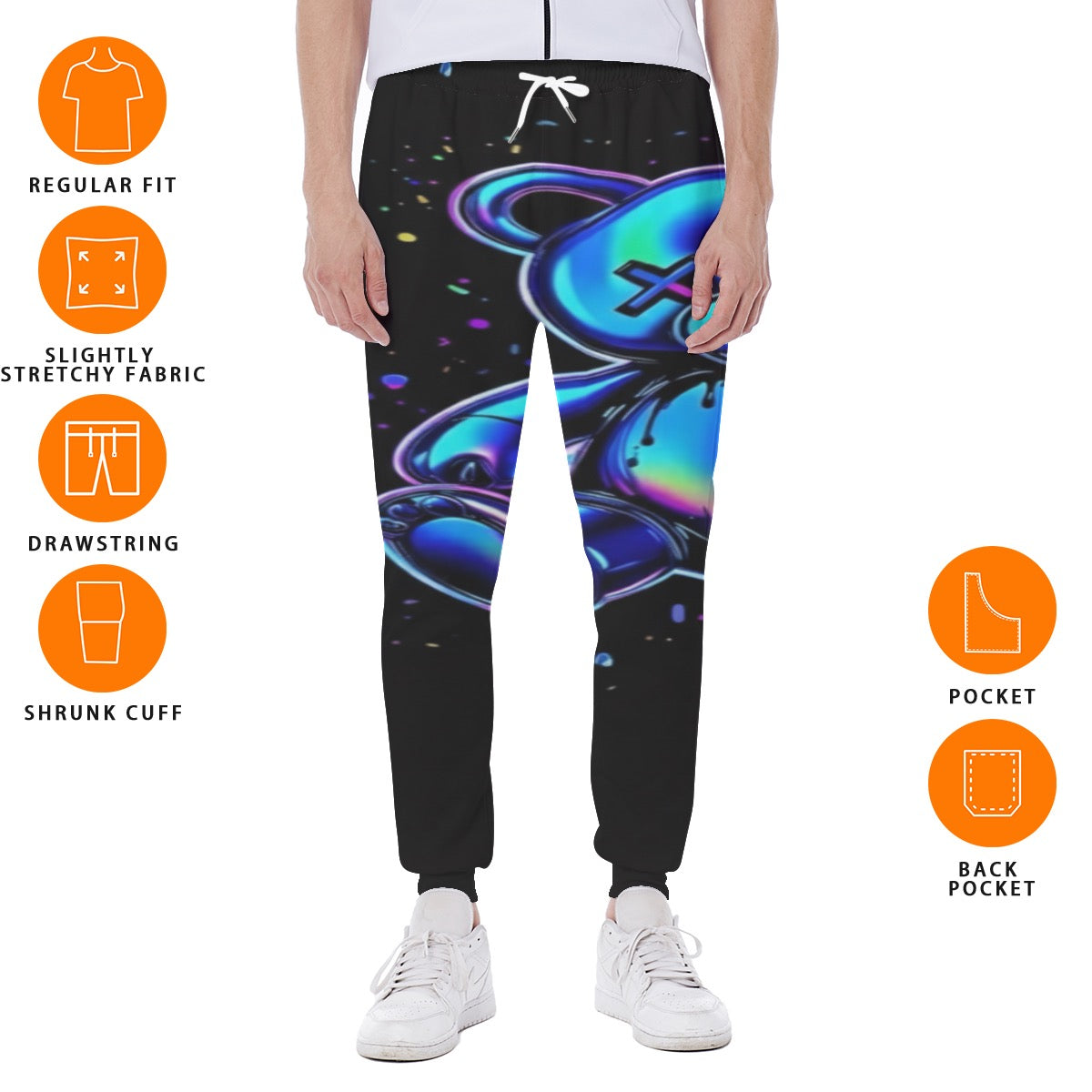 All-Over Print Men's Sweatpants
