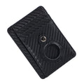 PU Leather Card Holder RFID Anti-Theft Swipe Card Bag With Tracker Bit Anti-Lost Card Holder Wallet