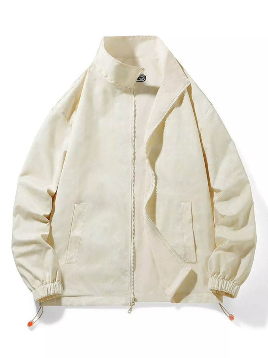 Men's Plus Size Zip Up Lightweight Windbreaker Jacket