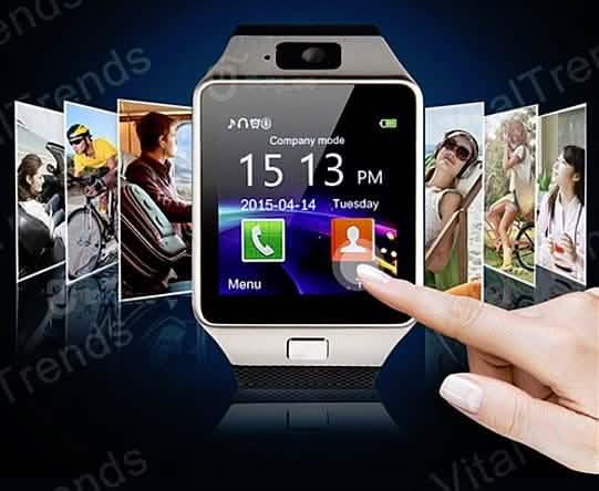 Bluetooth Smart Watch with Camera, Pedometer, Activity Monitor and iPhone/Android Phone Sync