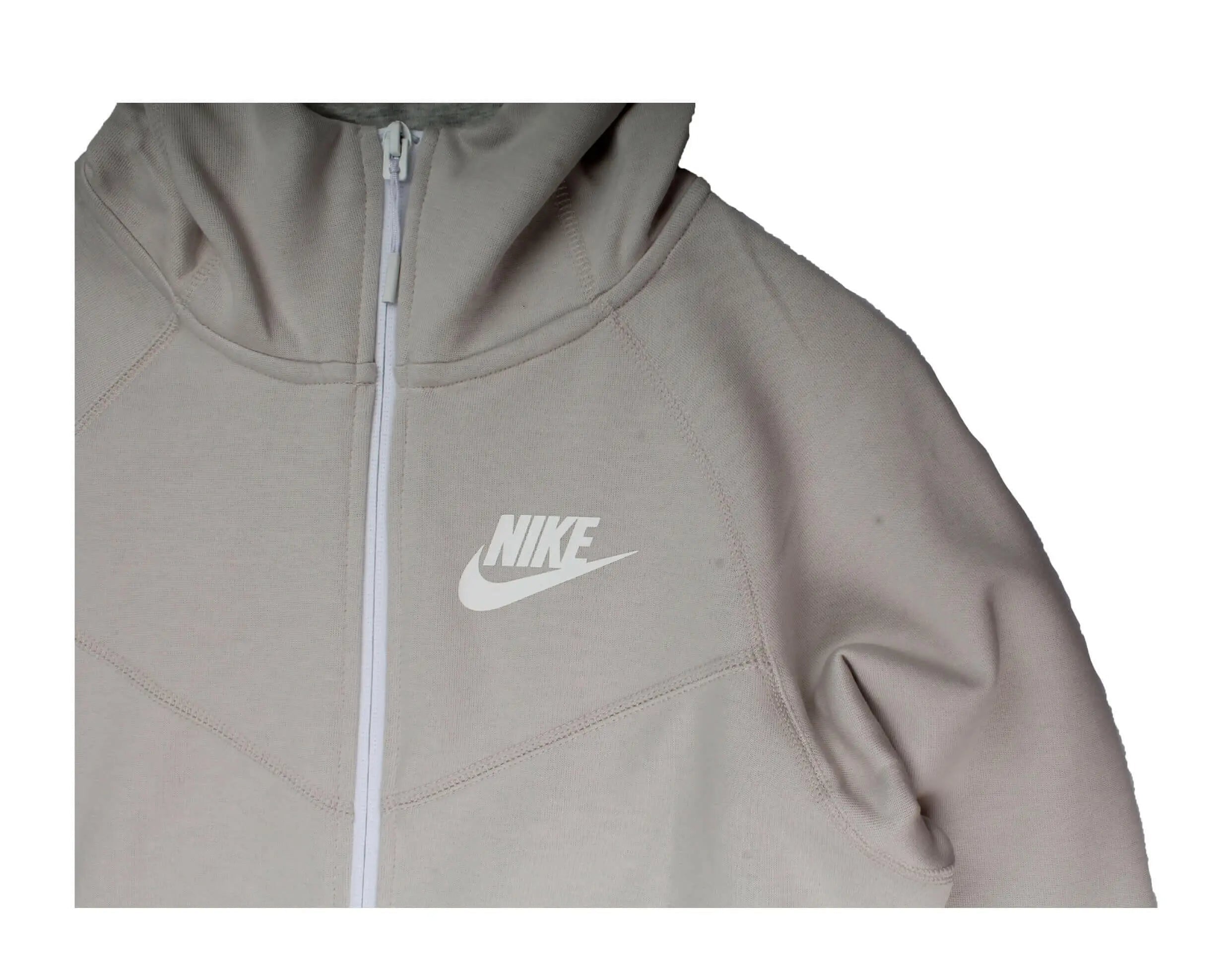 Nike Sportswear Tech Fleece Windrunner Women Hoodie Desert Sand/White