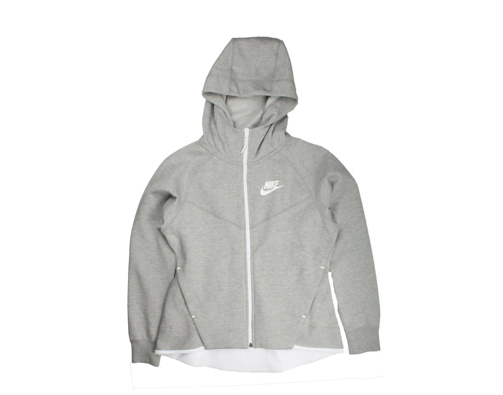 Nike Sportswear Tech Fleece Windrunner Women Hoodie Dark Grey Heather/White