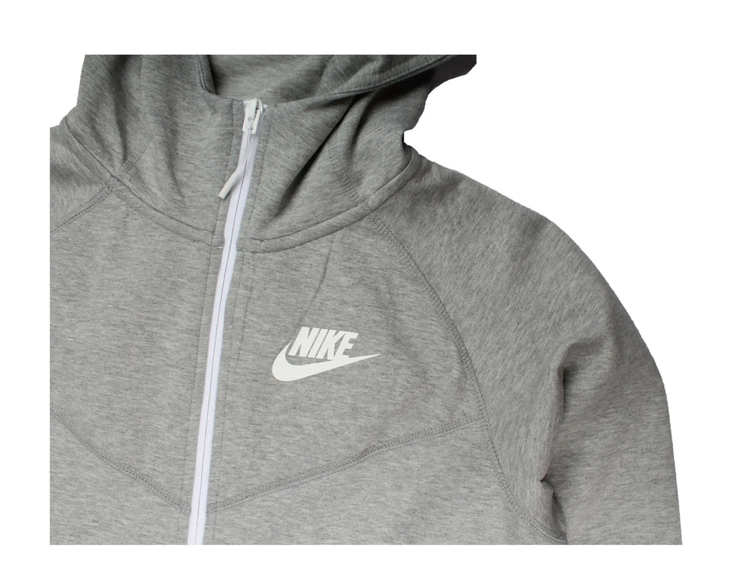 Nike Sportswear Tech Fleece Windrunner Women Hoodie Dark Grey Heather/White