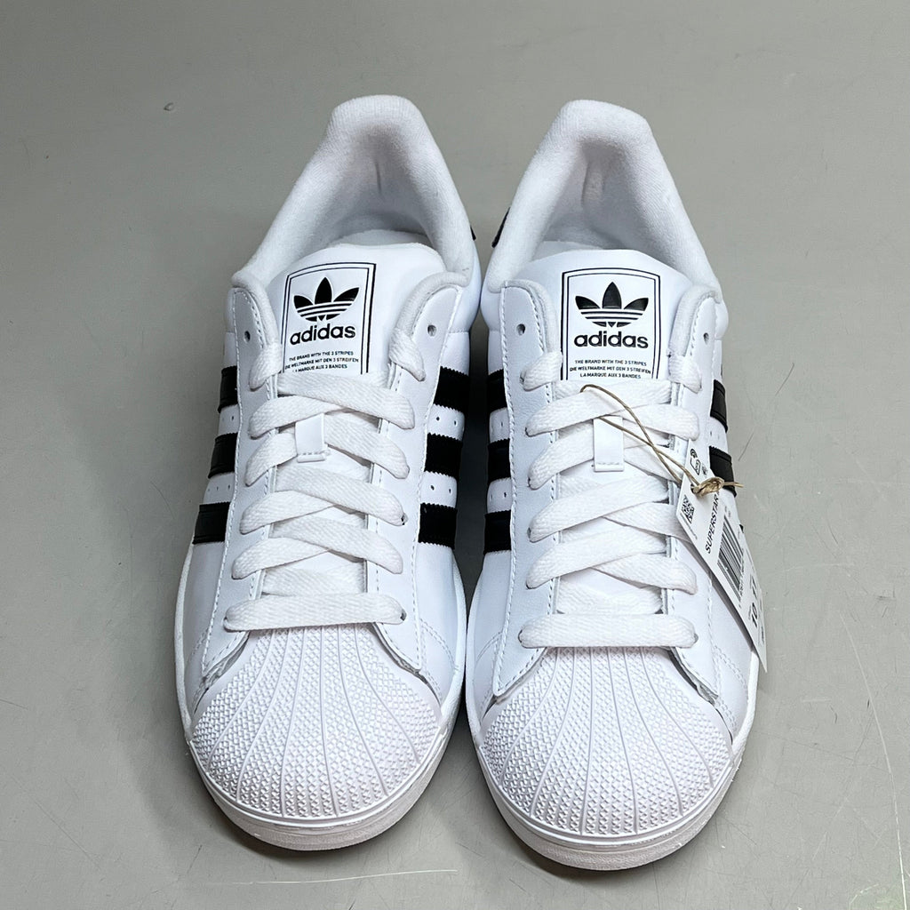 ADIDAS Superstar II Lowtop Sneakers Men's Sz 10 Women's Sz 11 White/Black IH8659