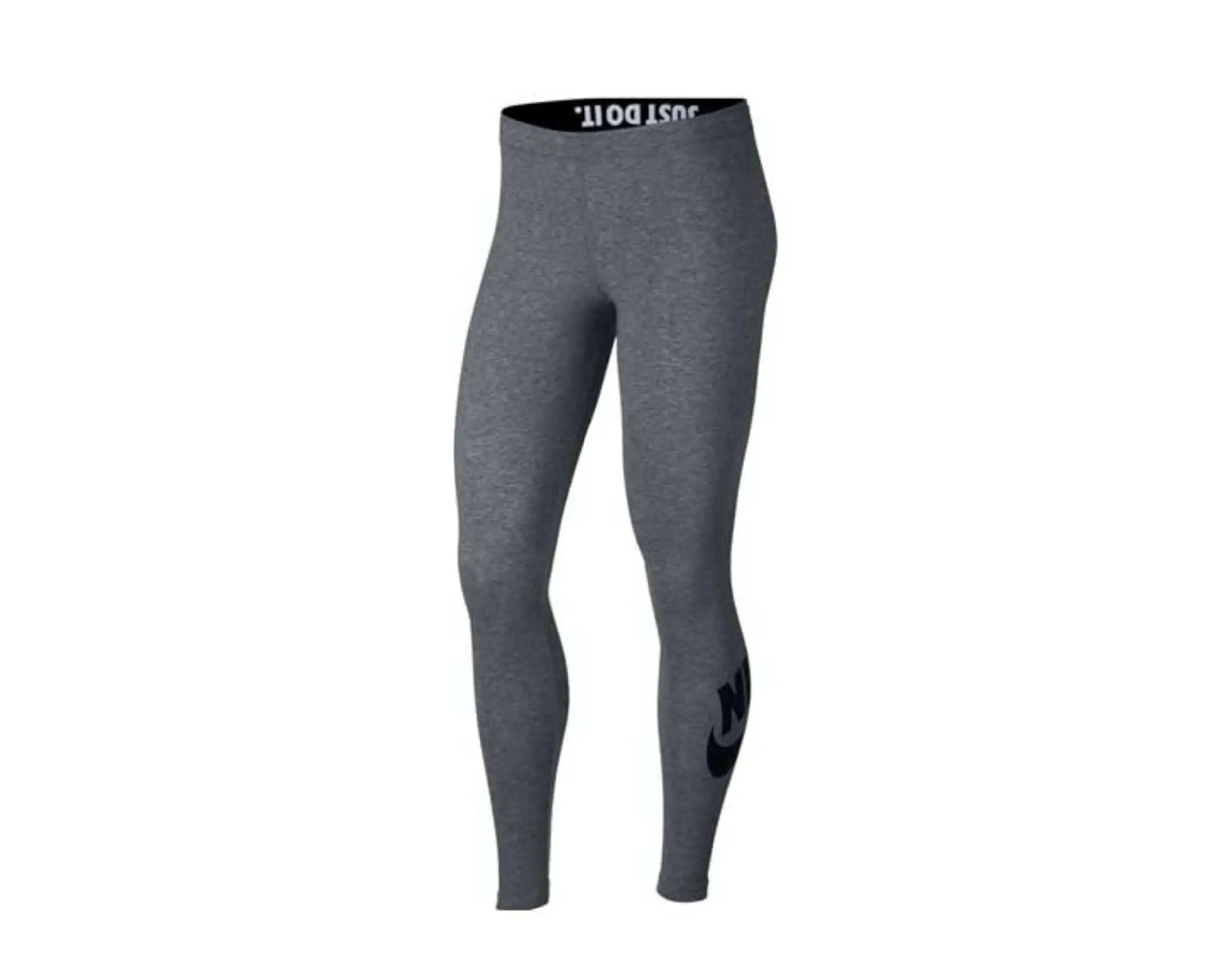 Nike Sportswear Leg-A-See Logo Women Leggings Gray/Black