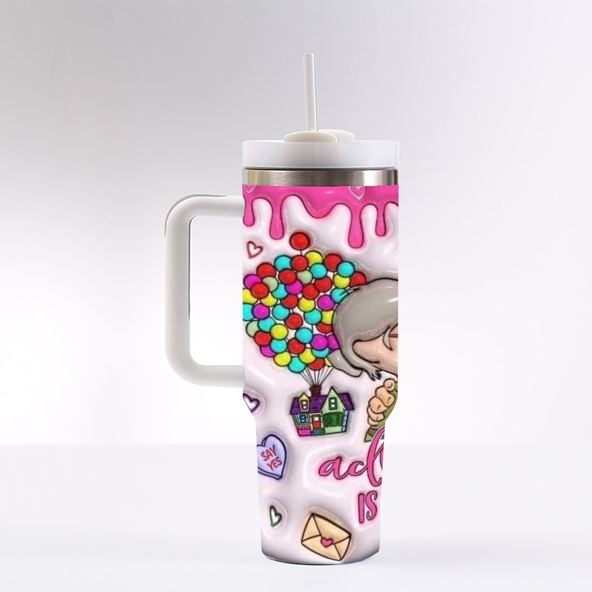 40 oz Tumbler With Handle