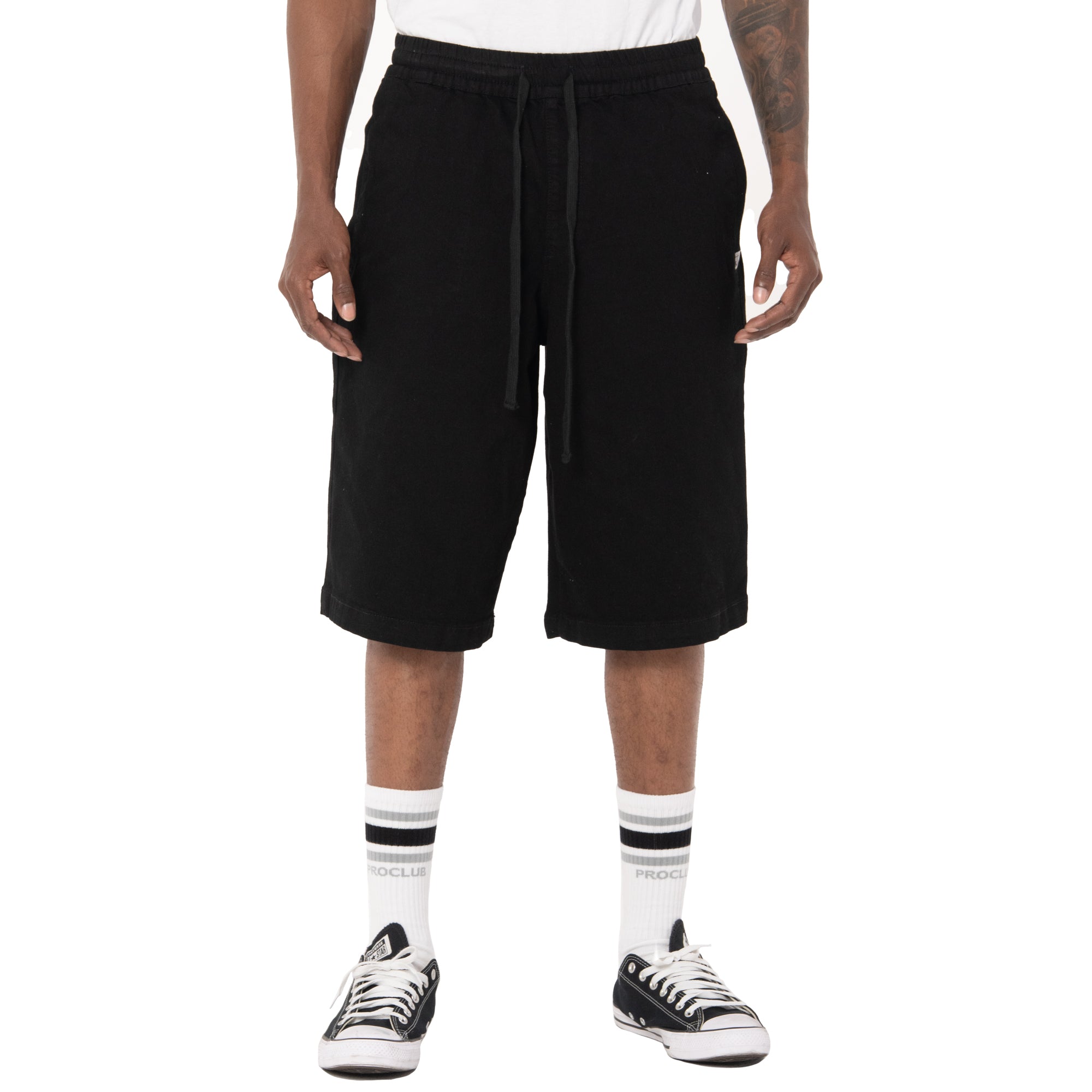 Pro Club Men's Comfort Oversized Denim Lounge Short