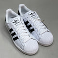 ADIDAS Superstar II Lowtop Sneakers Men's Sz 10 Women's Sz 11 White/Black IH8659