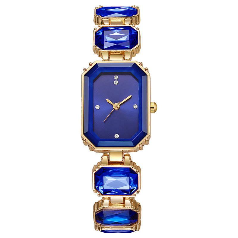 High-value rock candy full diamond watch with great elegance