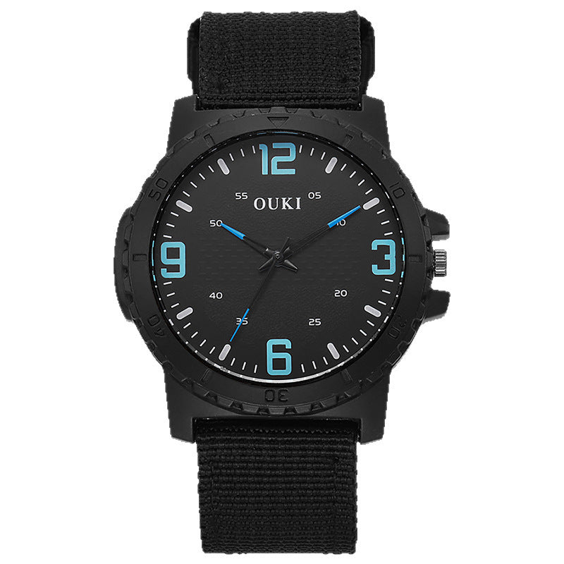 Fashionable digital men's watch, quartz watch