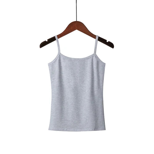 2025 Spring Summer Tank Tops Women Sleeveless Big Size T Shirt Ladies Vest Singlets Camisole Cotton Ladies Vest 16 Colors 3XL
