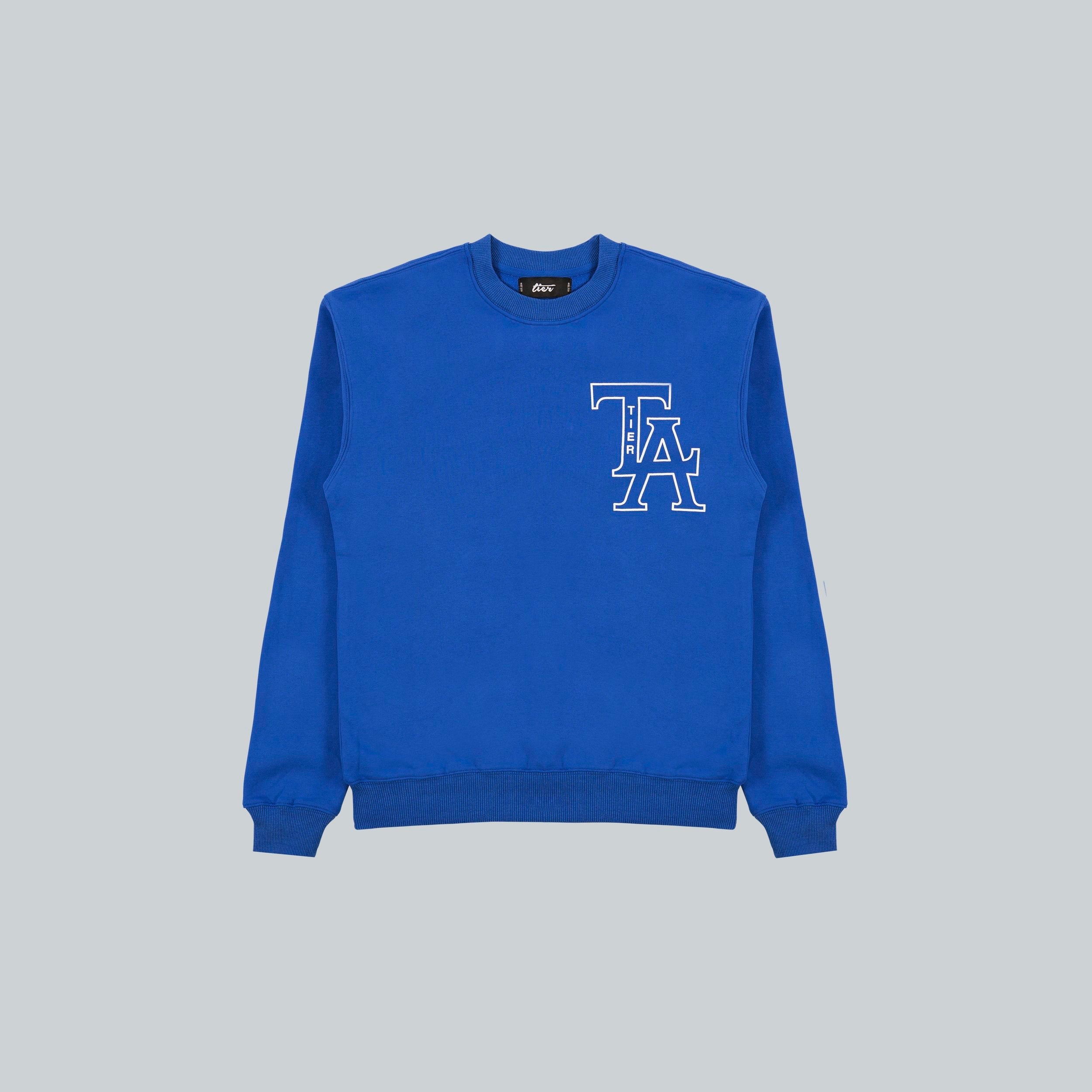 BLUE TLA CREWNECK