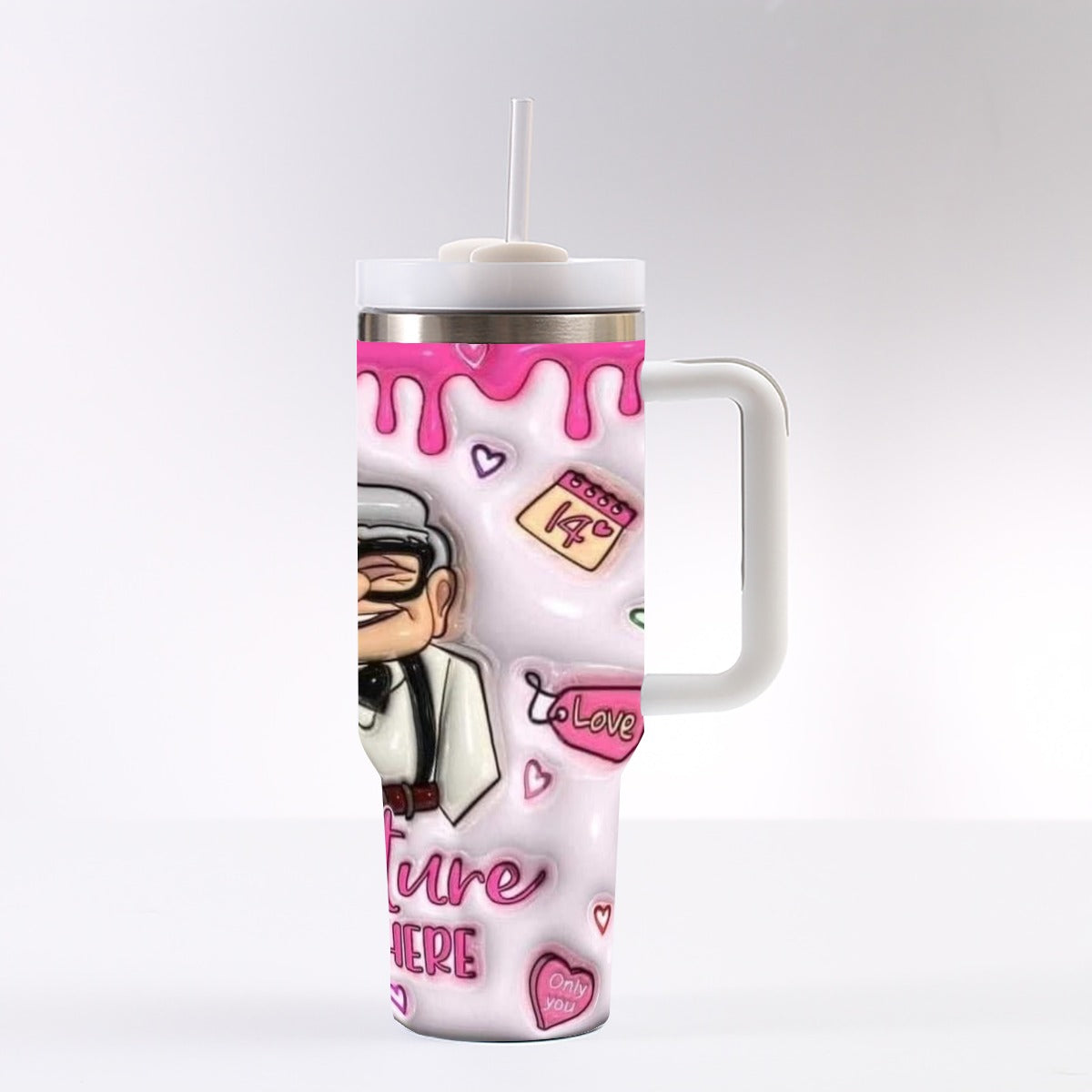 40 oz Tumbler With Handle