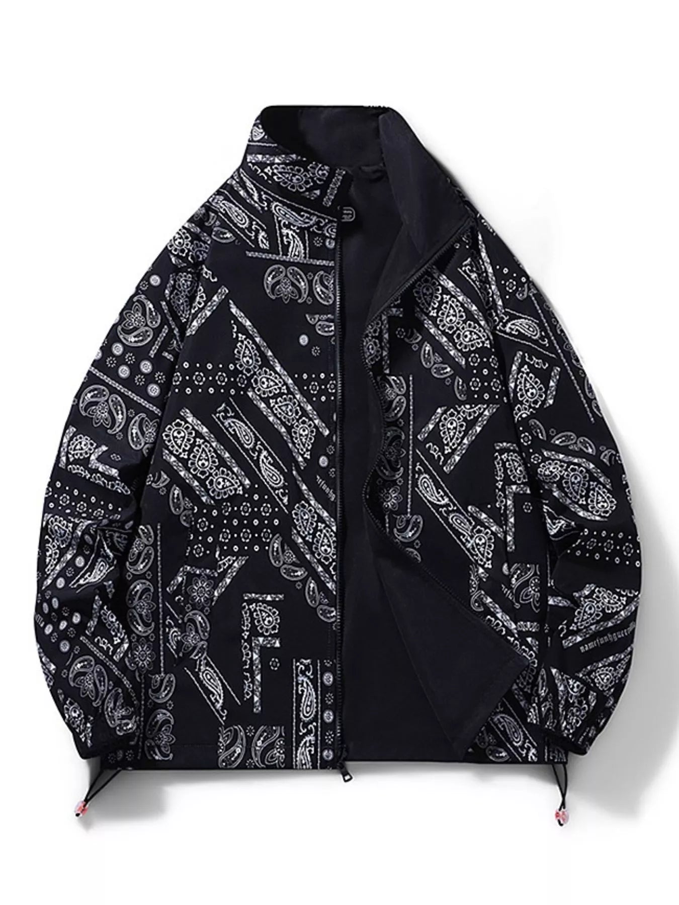 Men's Plus Size Zip Up Lightweight Windbreaker Jacket