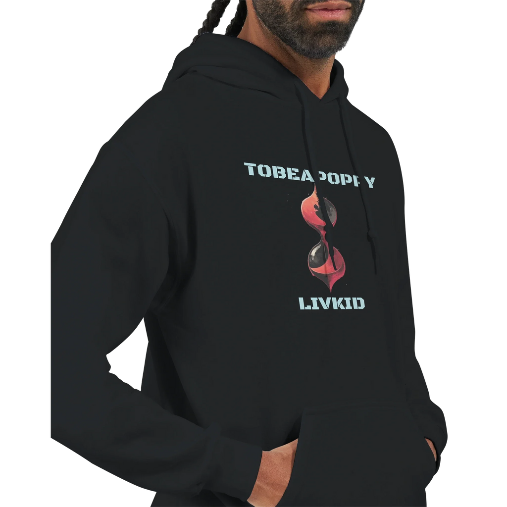 IMMXRTVLCULT LIVKID album cover “TOBEAPOPPY” hoodie