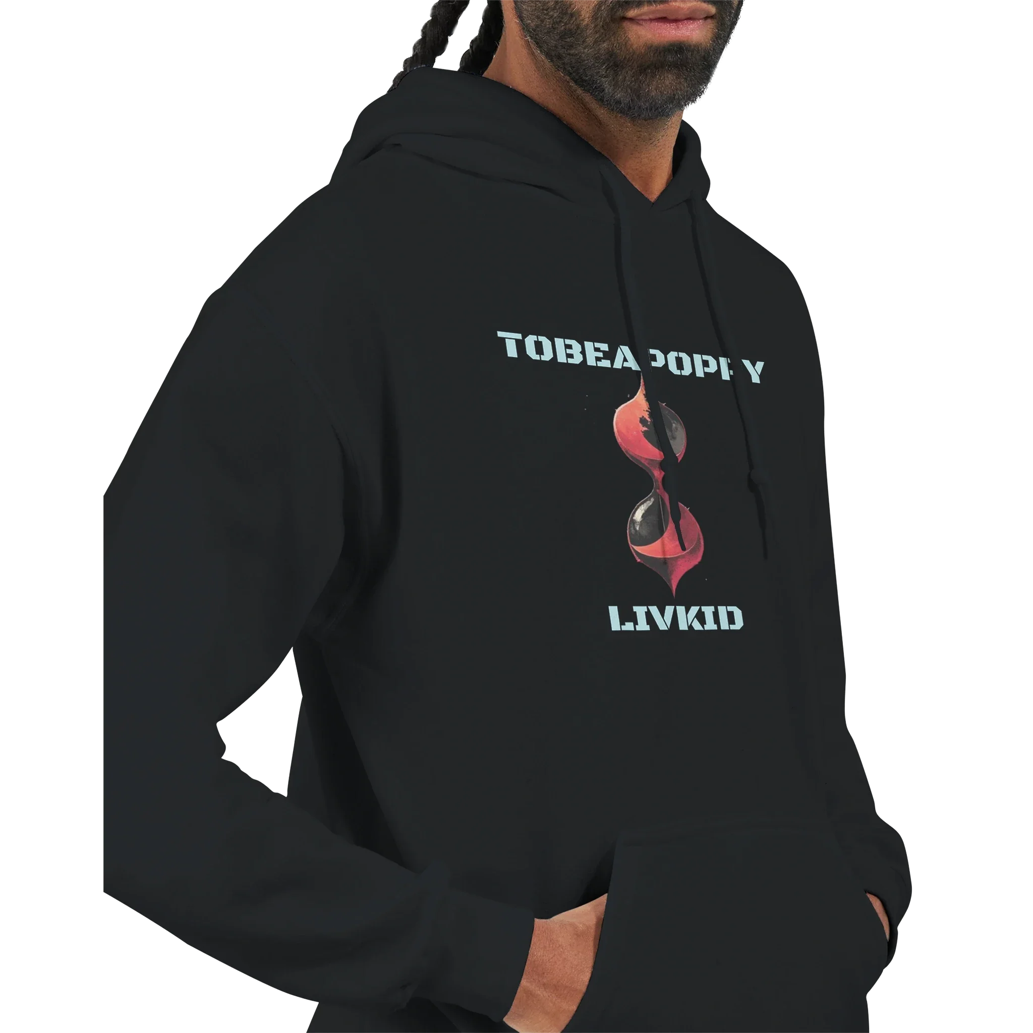 IMMXRTVLCULT LIVKID album cover “TOBEAPOPPY” hoodie