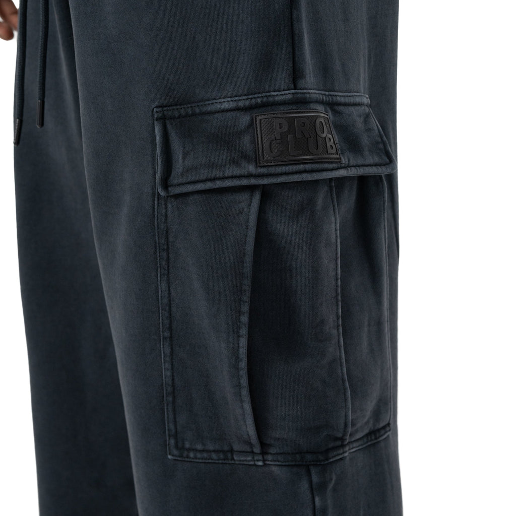 Pro Club Men's Heavyweight Vintage Wash Cargo Sweat