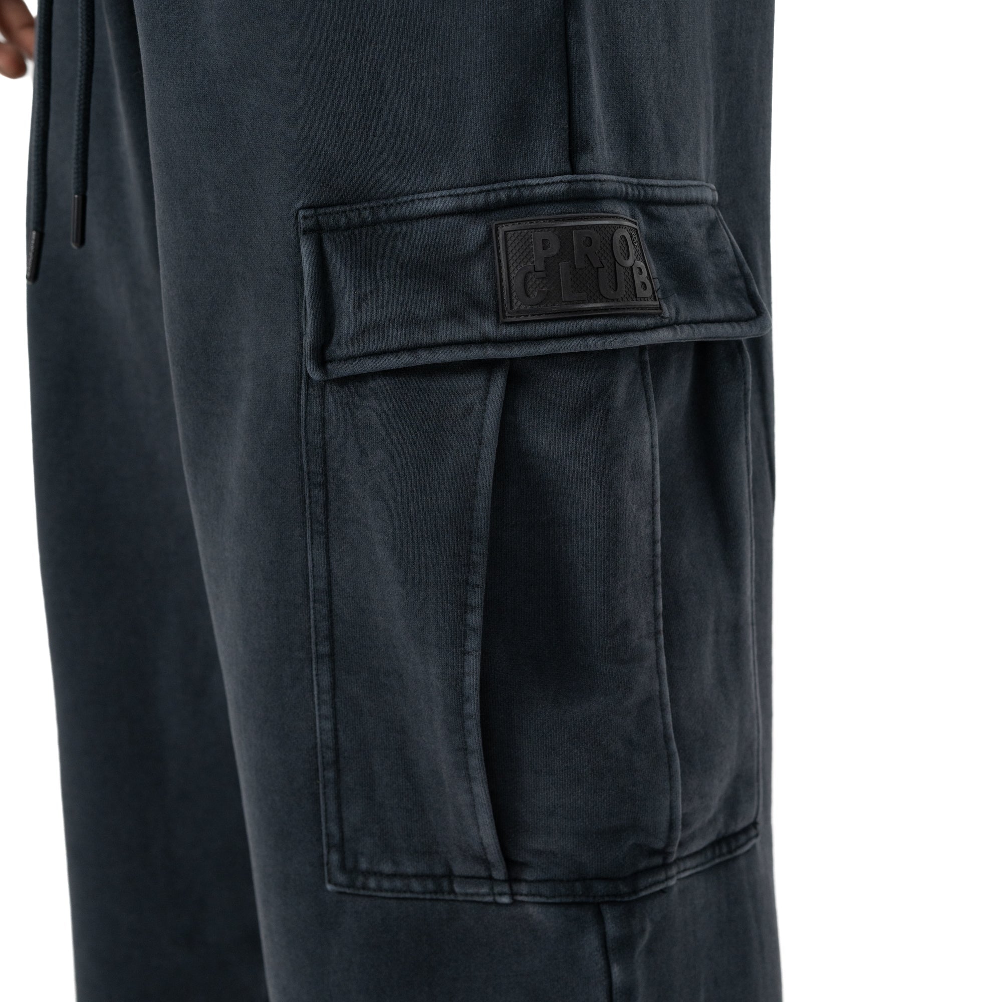 Pro Club Men's Heavyweight Vintage Wash Cargo Sweat