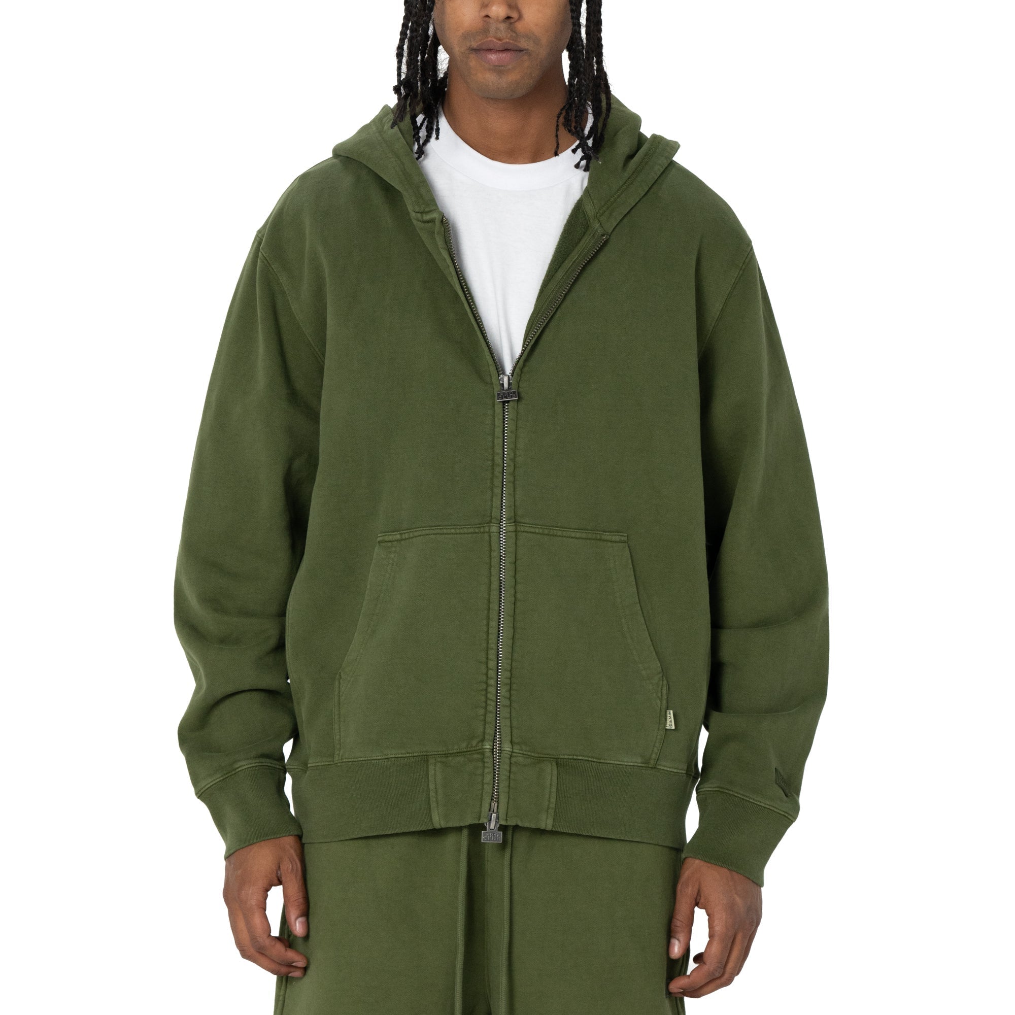 Pro Club Men's Heavyweight Vintage Wash Zip-Up