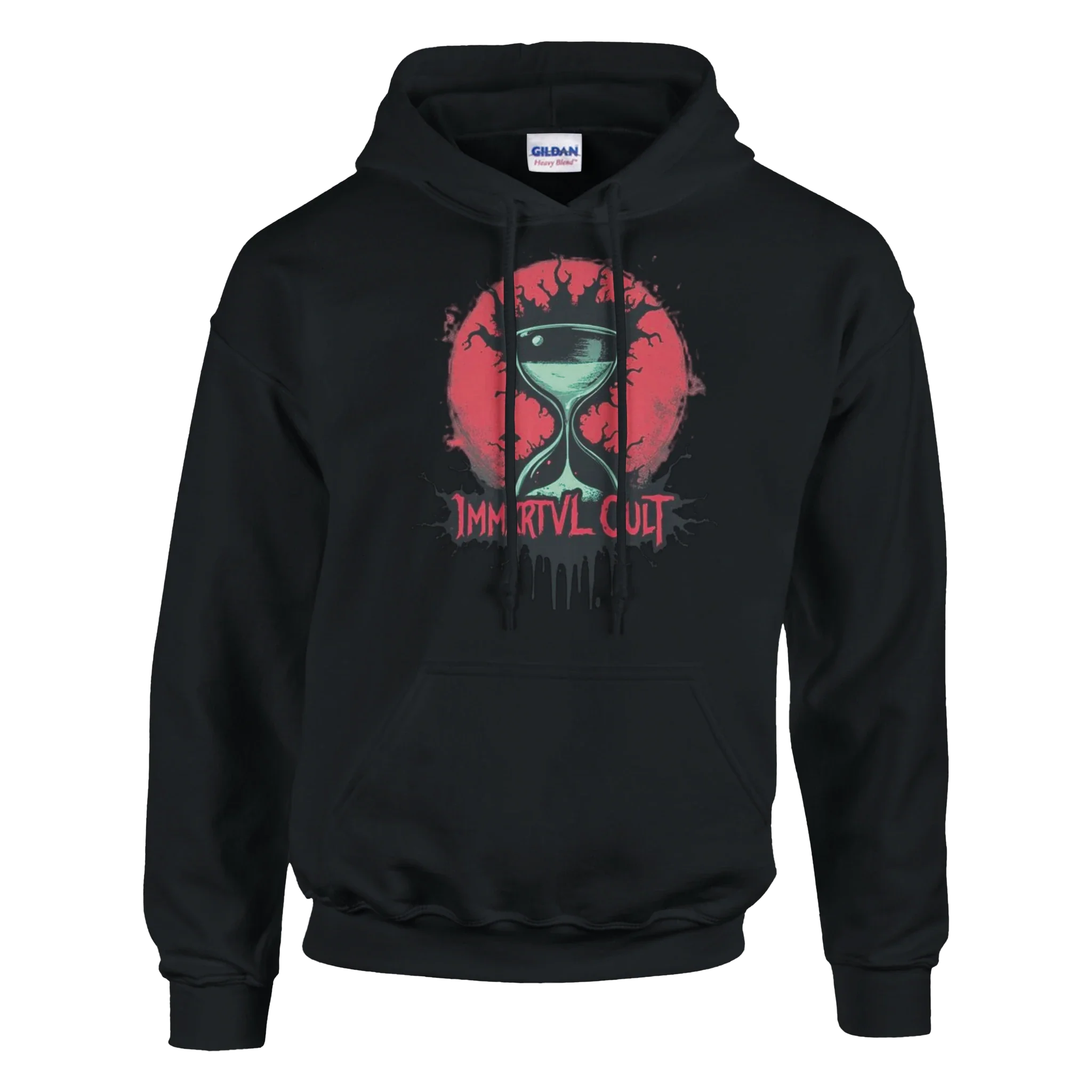 IMMXRTVLCULT Demons in your tech hoodie